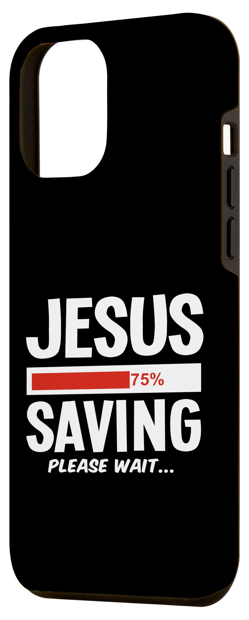 iPhone 12 Pro Max Christian Faith Case - Religious Jesus Saves Protective Cover for Believers | Perfect for Church, Bible Study & Daily Devotion