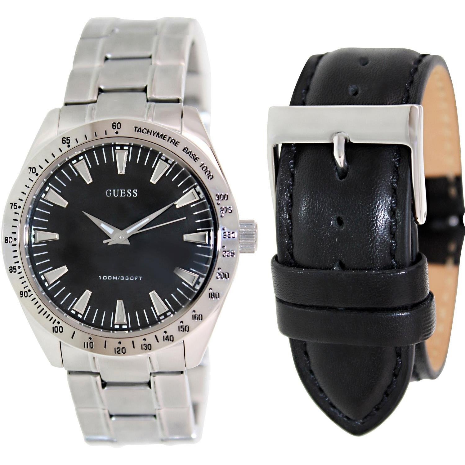 Guess Men's U10584G1 Analog Stainless Steel Watch - Stylish Timepiece for Business, Casual & Formal Occasions