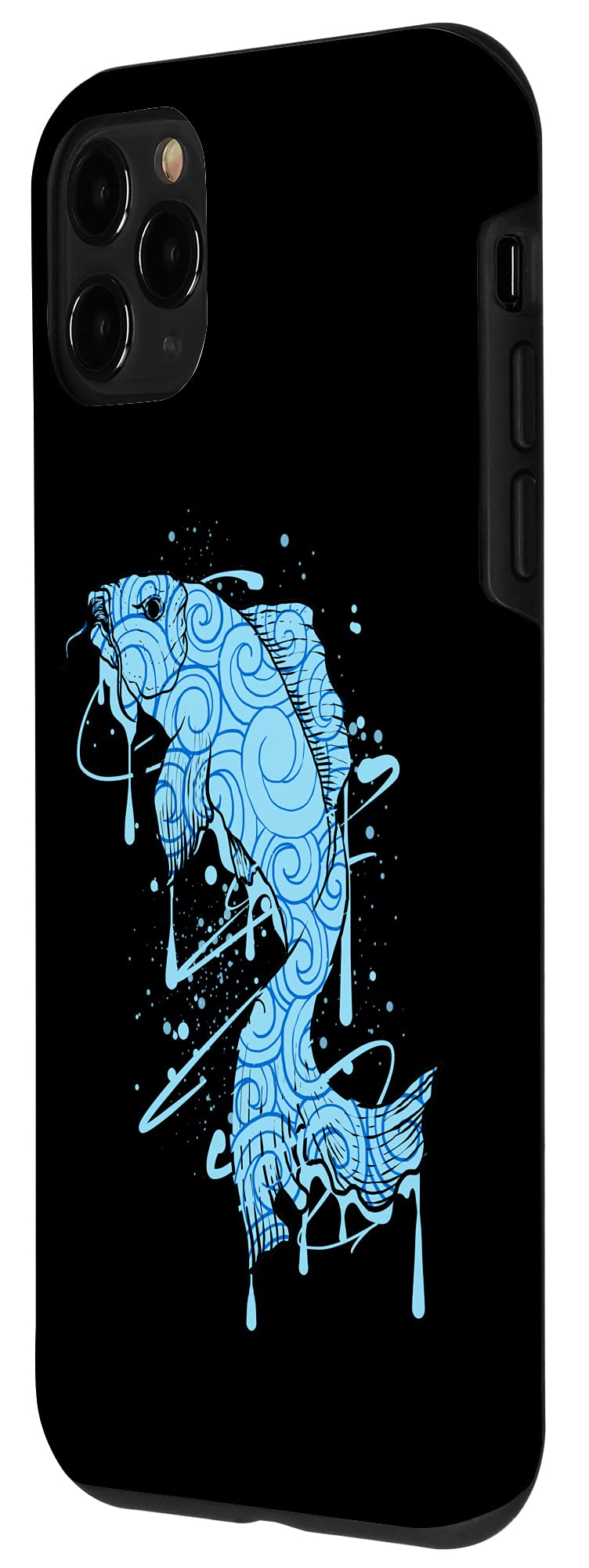 iPhone 11 Pro Case - Japanese Koi Fish Art Design, Tattoo Inspired Phone Cover - Perfect Gift for Anime Lovers & Japan Culture Enthusiasts