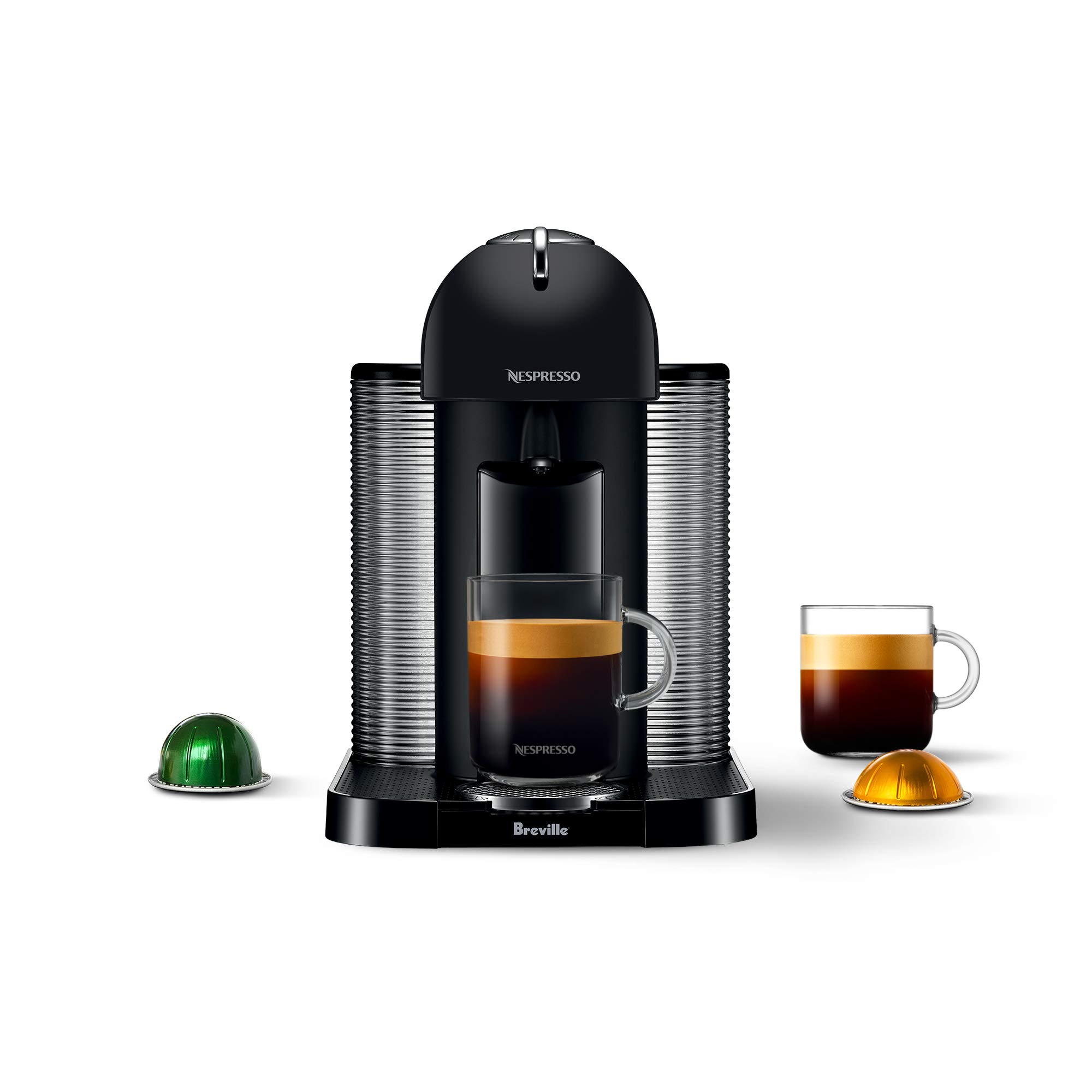 Breville Nespresso Vertuo Coffee & Espresso Machine - Single Serve Pod Brewer for Home & Office Use | Perfect for Morning Coffee & Afternoon Espresso Breaks