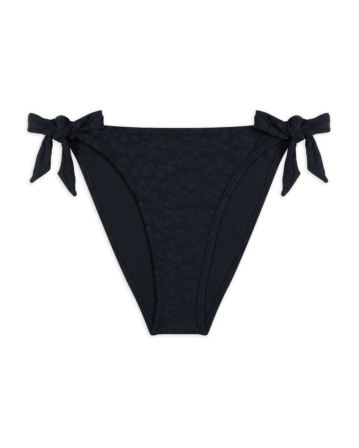 Jacquard Leopard Print High Waisted Bikini Bottoms - Sexy Swimwear for Women, Beach Vacation, Pool Party & Summer Fashion