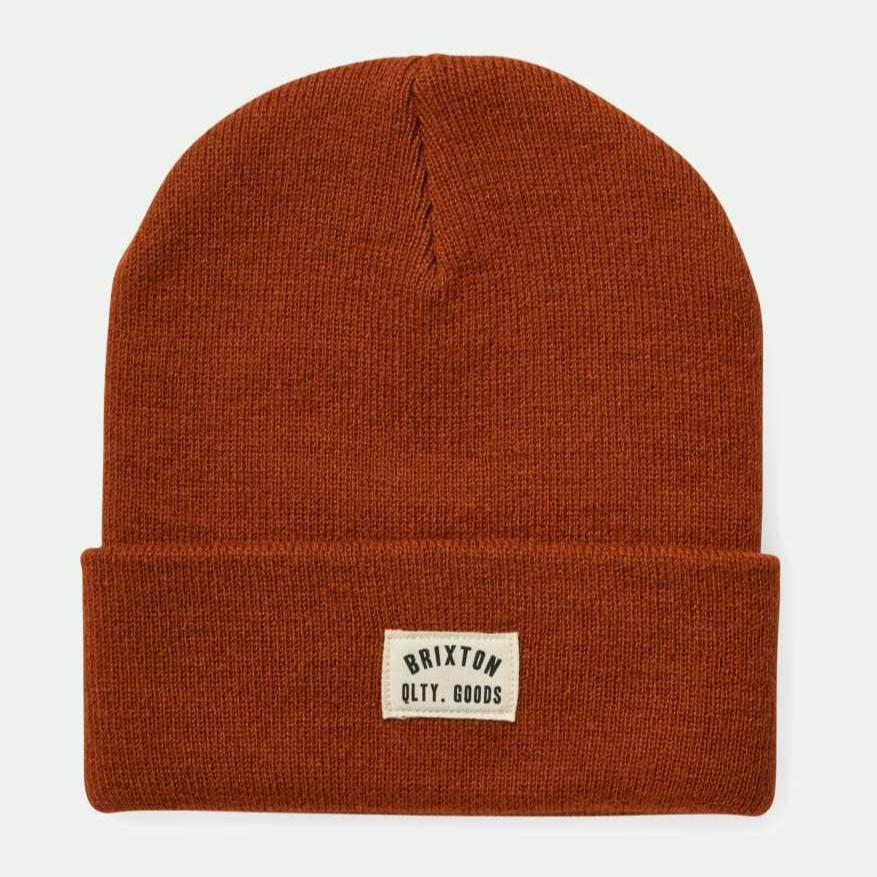 BRIXTON Woodburn Watch Cap Beanie - Warm Winter Knit Hat for Men & Women - Perfect for Skiing, Hiking, and Outdoor Activities
