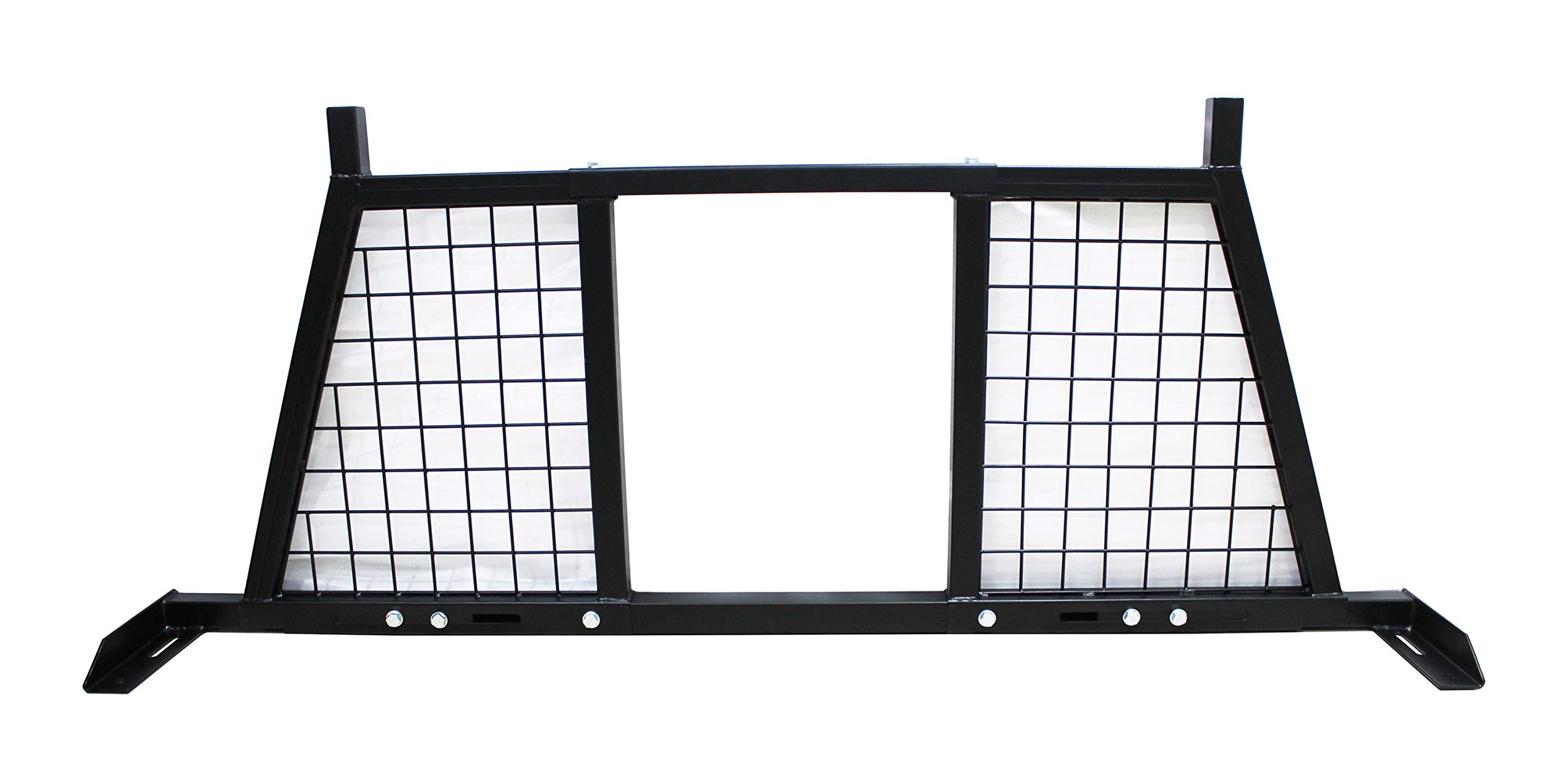 MaxxHaul 50257 Heavy Duty Adjustable Steel Truck Bed Headache Rack - Universal Fit for Pickup Trucks, Secure Cargo Protection & Enhanced Safety - Perfect for Hauling, Construction & Off-Road Adventures