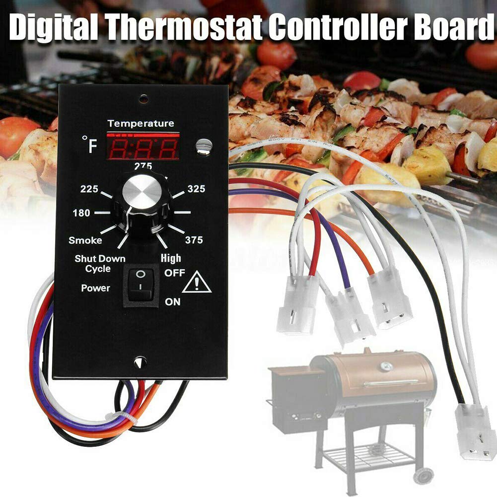 Digital Thermostat Controller Kit - Replacement Pro Controller for All Traeger Grills | Precise Temperature Control for BBQ, Smoking & Outdoor Cooking