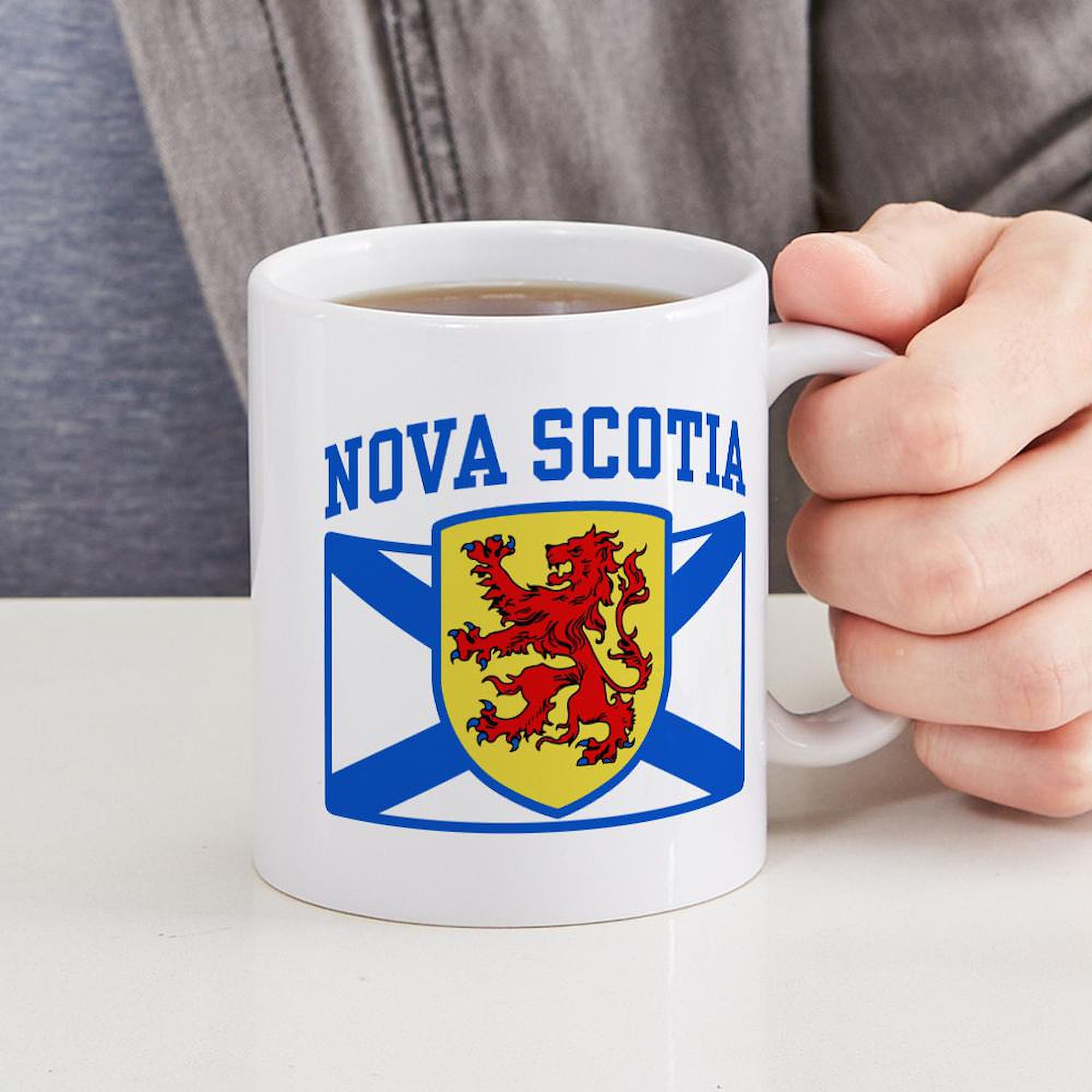 Nova Scotia Ceramic Coffee Mug 11 oz (325 ml) - Perfect for Home, Office & Travel - CafePress