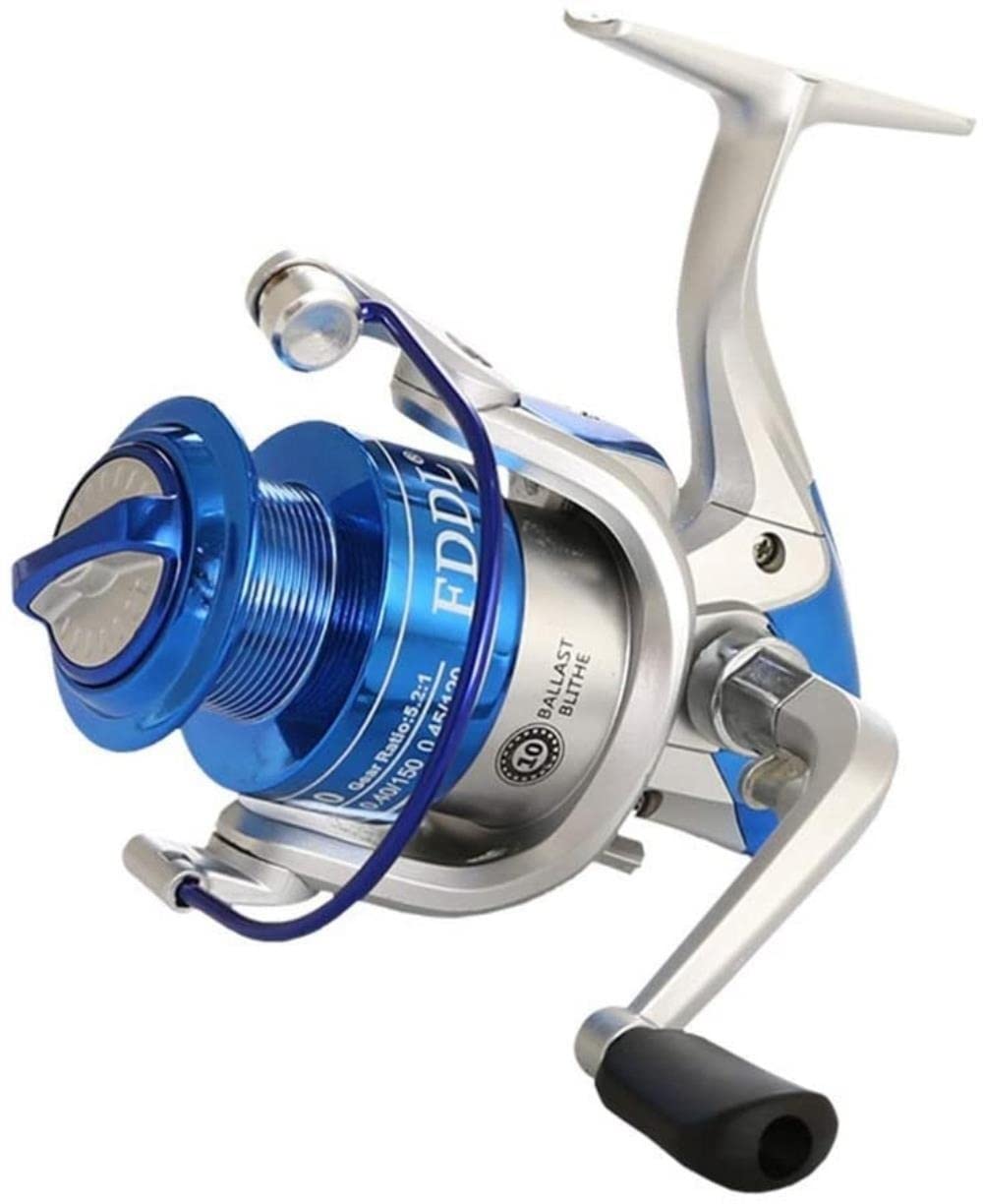 ZCX Professional Spinning Fishing Reel - Lightweight Metal Gear Fixed Spool Reel for Lake & River Fishing | Saltwater & Freshwater Use | Perfect for Bass, Trout, and Walleye Anglers