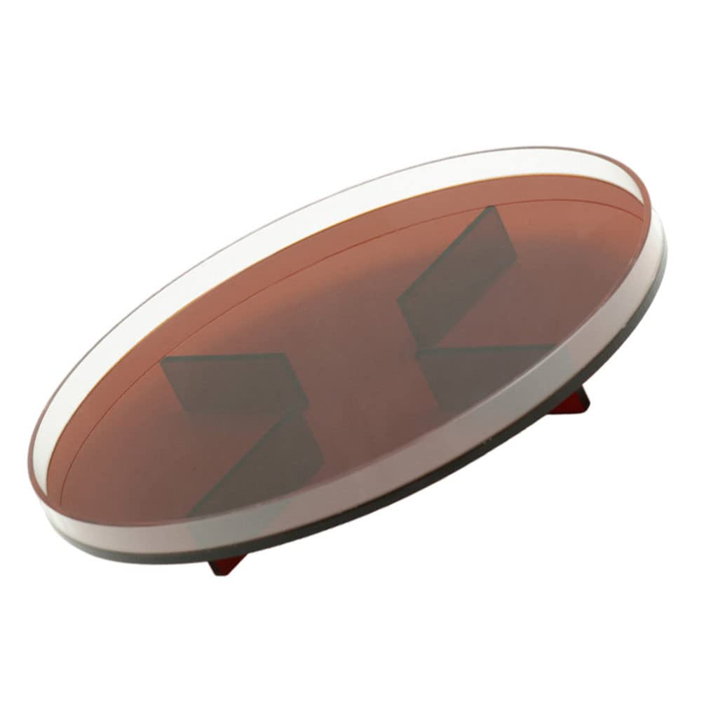 1PC Nordic Style Acrylic Cup Tray - Decorative Storage Plate for Jewelry, Food & Fruit Display | Household Tableware & Creative Serving Tray for Dining Table, Coffee Table & Vanity Organizer