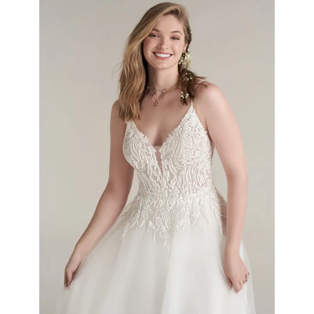 Barbara by Rebecca Ingram Wedding Dress Sample Sale - Designer Bridal Gowns for Church Ceremony, Beach Wedding & Formal Reception