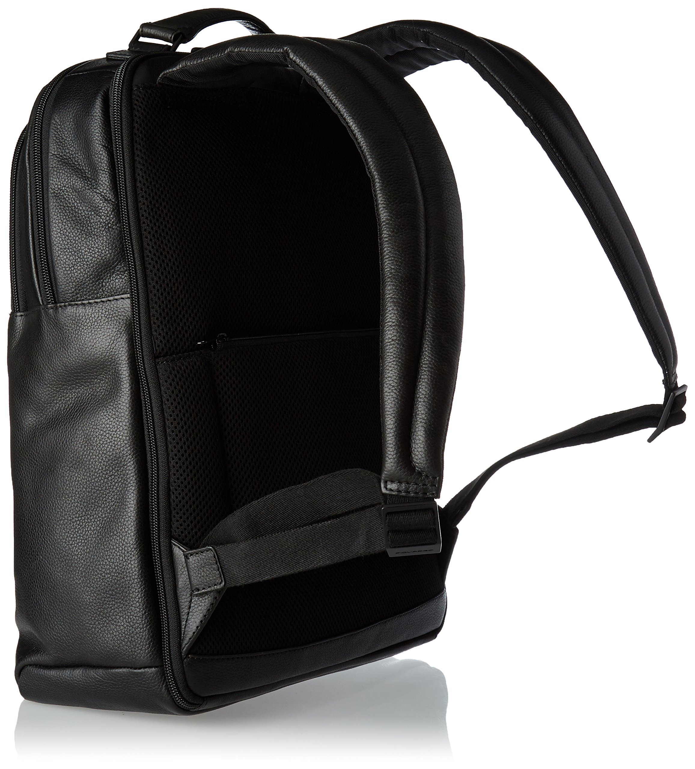 Piquadro Premium Leather Backpack for Men & Women - Stylish Laptop Bag for Work, Travel & College - Durable Business Backpack with USB Charging Port