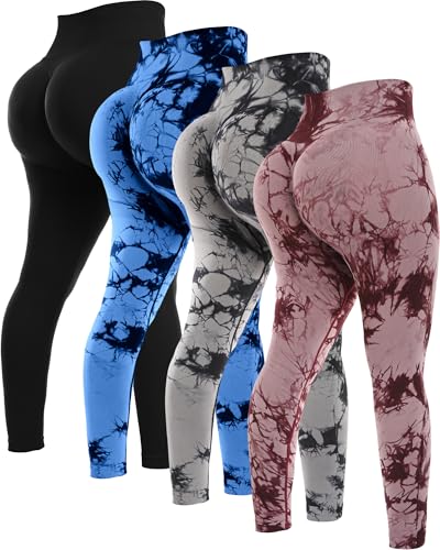 4packs(black/Tie Dye Grey/Tie Dye Red/Tie Dye Blue)