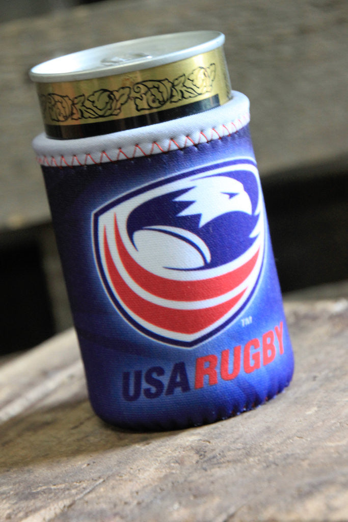 USA Rugby Team Insulated Can Cooler Koozie - Keep Drinks Cold for Tailgates, Parties & Game Day