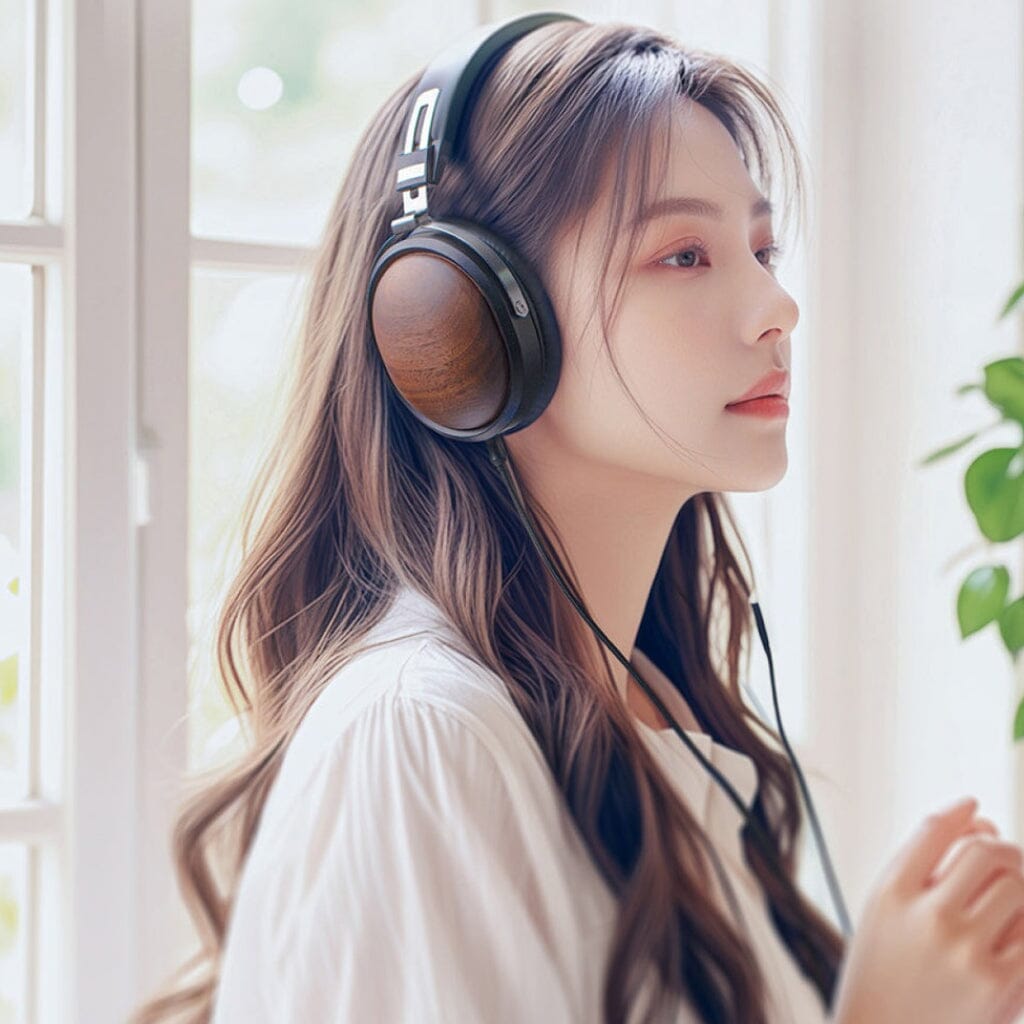 FiiO FT1 High-Fidelity Over-Ear Headphones - Premium Sound Quality for Music, Gaming & Studio Use