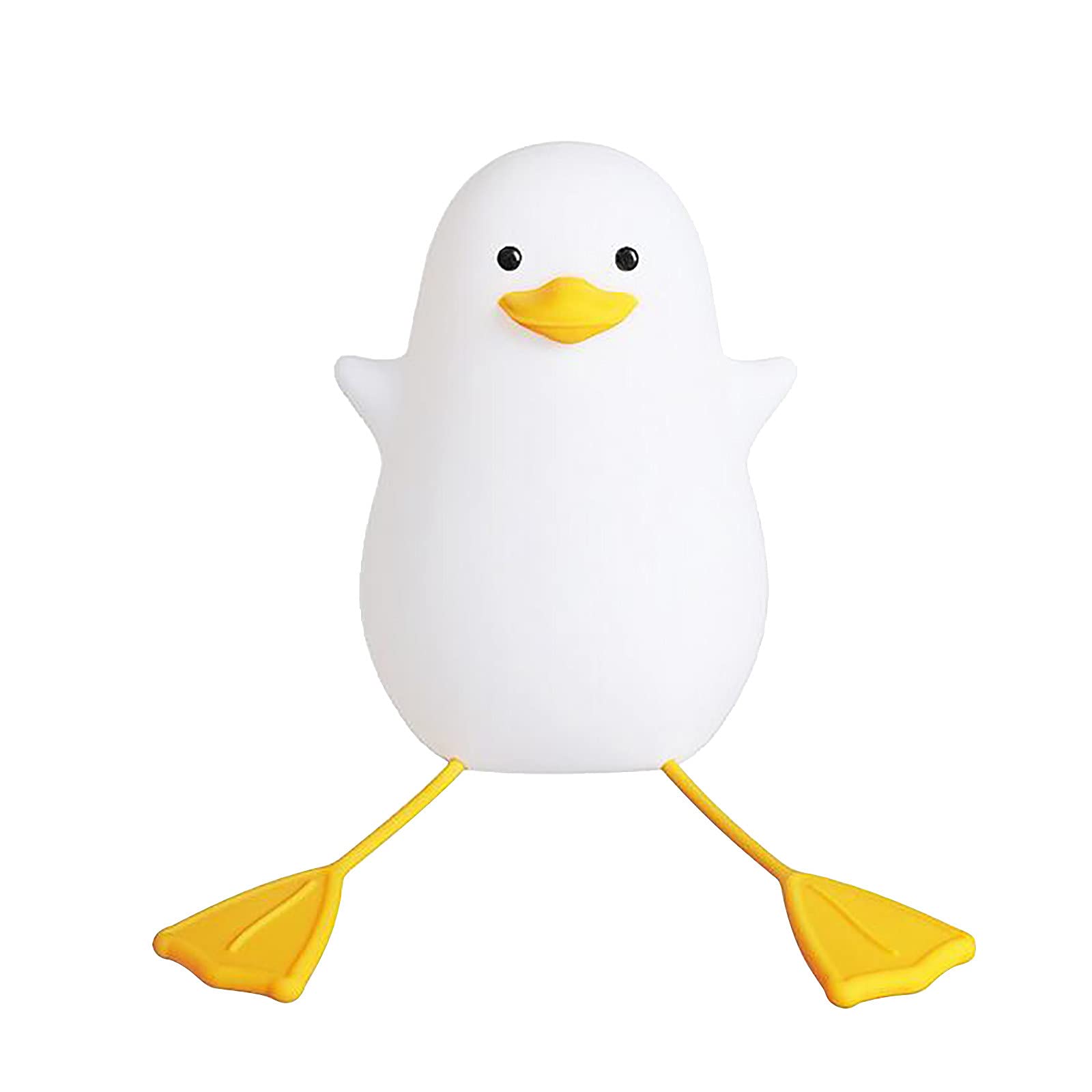 Duck-Shaped LED Night Light with USB Charging - Cute Bedside Lamp, Nursing Light, Phone Holder - Soft Indirect Lighting for Nursery, Bedroom, Kids Room (Color A, One Size) - Perfect for Nighttime Feeding, Reading & Relaxation