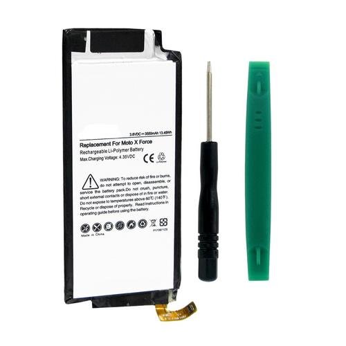 Synergy Digital Motorola XT-1581 Battery - FB55 Replacement for Extended Use