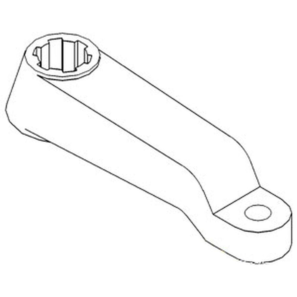 RAParts AMR49849 Right Hand Steering Arm - Heavy Duty Replacement for Smooth Steering Control - Perfect for Off-Road Trucks, SUVs, and 4x4 Vehicles