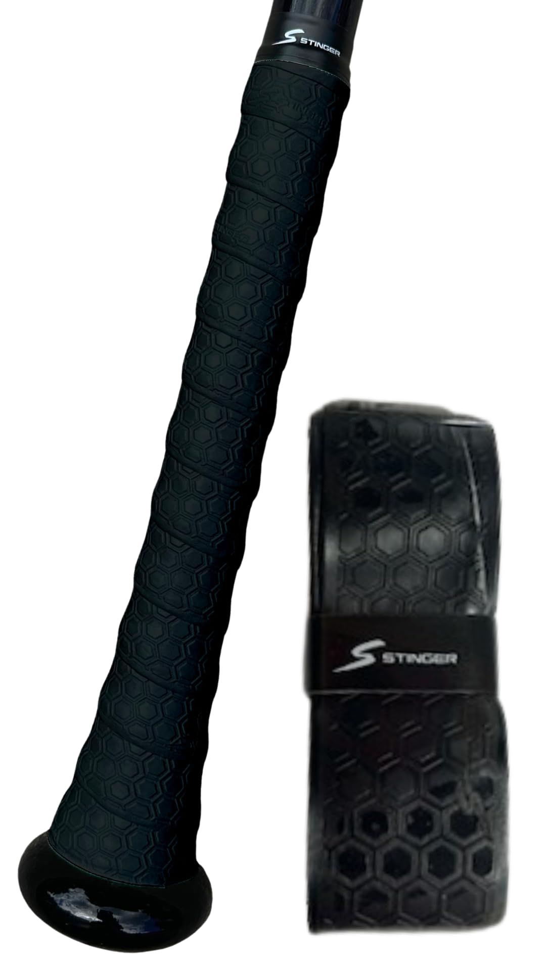 Premium Stinger Sports Polymer Bat Grip for Baseball & Softball - Enhanced Comfort & Control for Training & Games