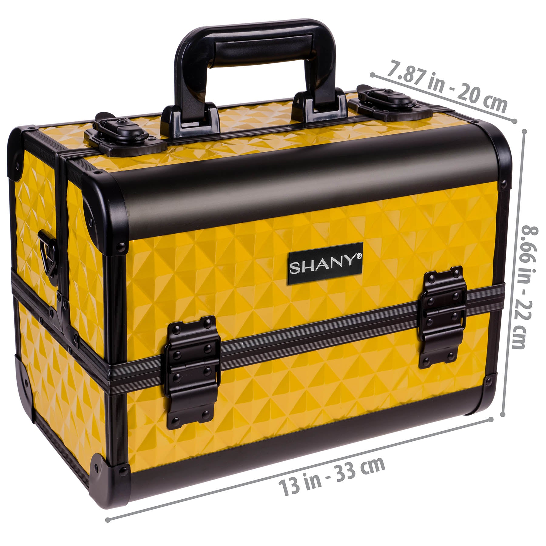 Professional Fantasy Collection Makeup Train Case - Large Capacity Cosmetic Organizer for Makeup Artists & Beauty Enthusiasts | Perfect for Salon, Travel & Home Storage