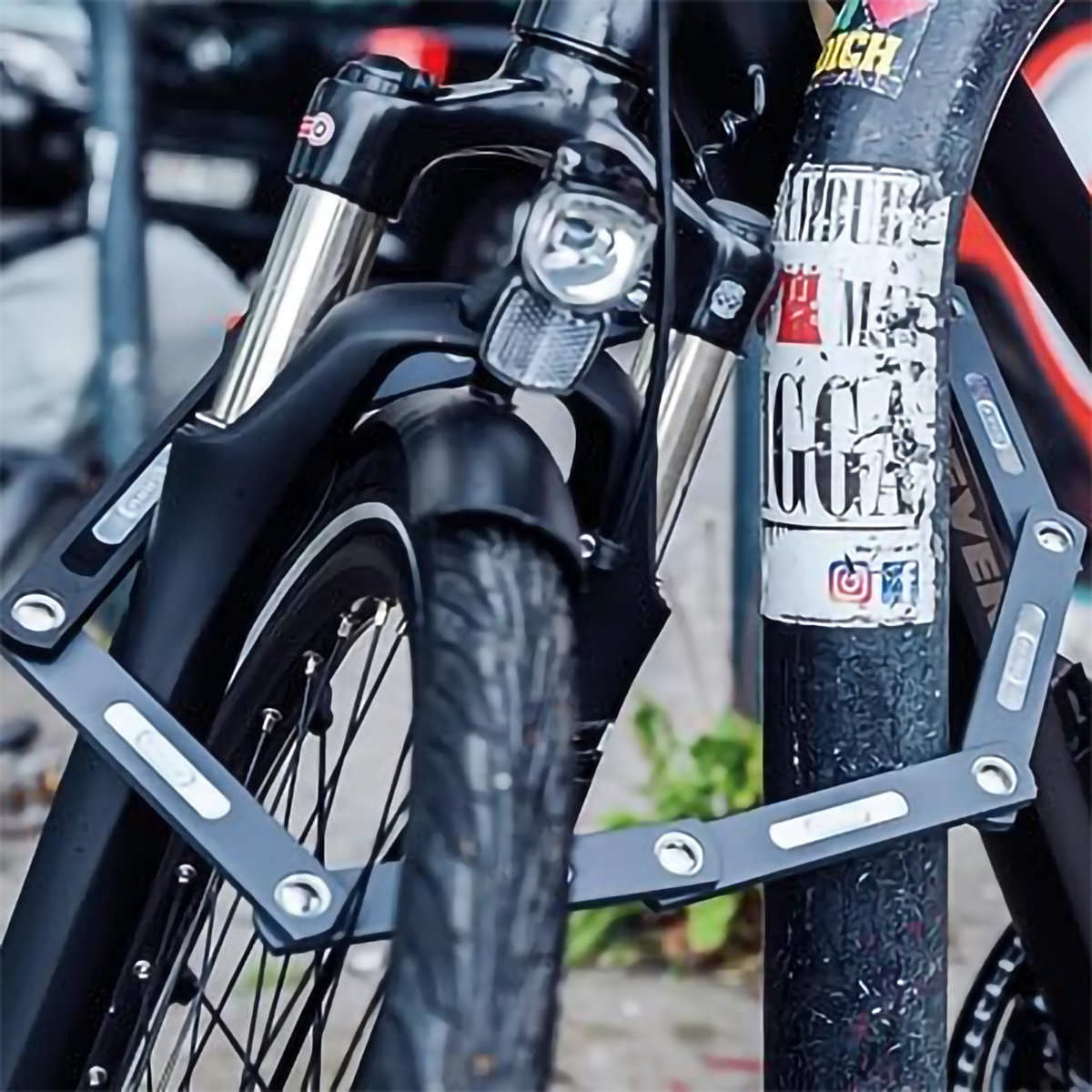 Abus Bordo Big 100cm Folding Bike Lock - High Security Bicycle Lock for Urban Commuting & Outdoor Cycling