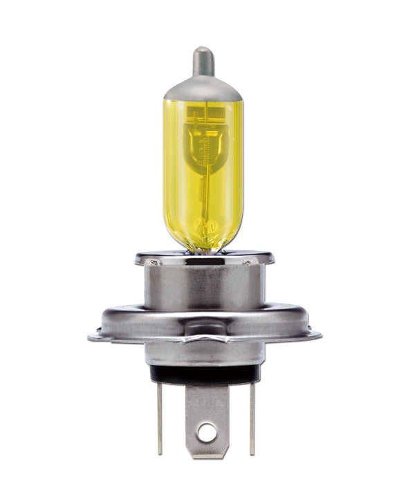 CARMATE Giga Yellow Power 2300K H4 LED Headlight Bulbs - High Performance Fog Lights for Cars, Trucks & SUVs - Perfect for Night Driving, Off-Roading & Bad Weather Conditions