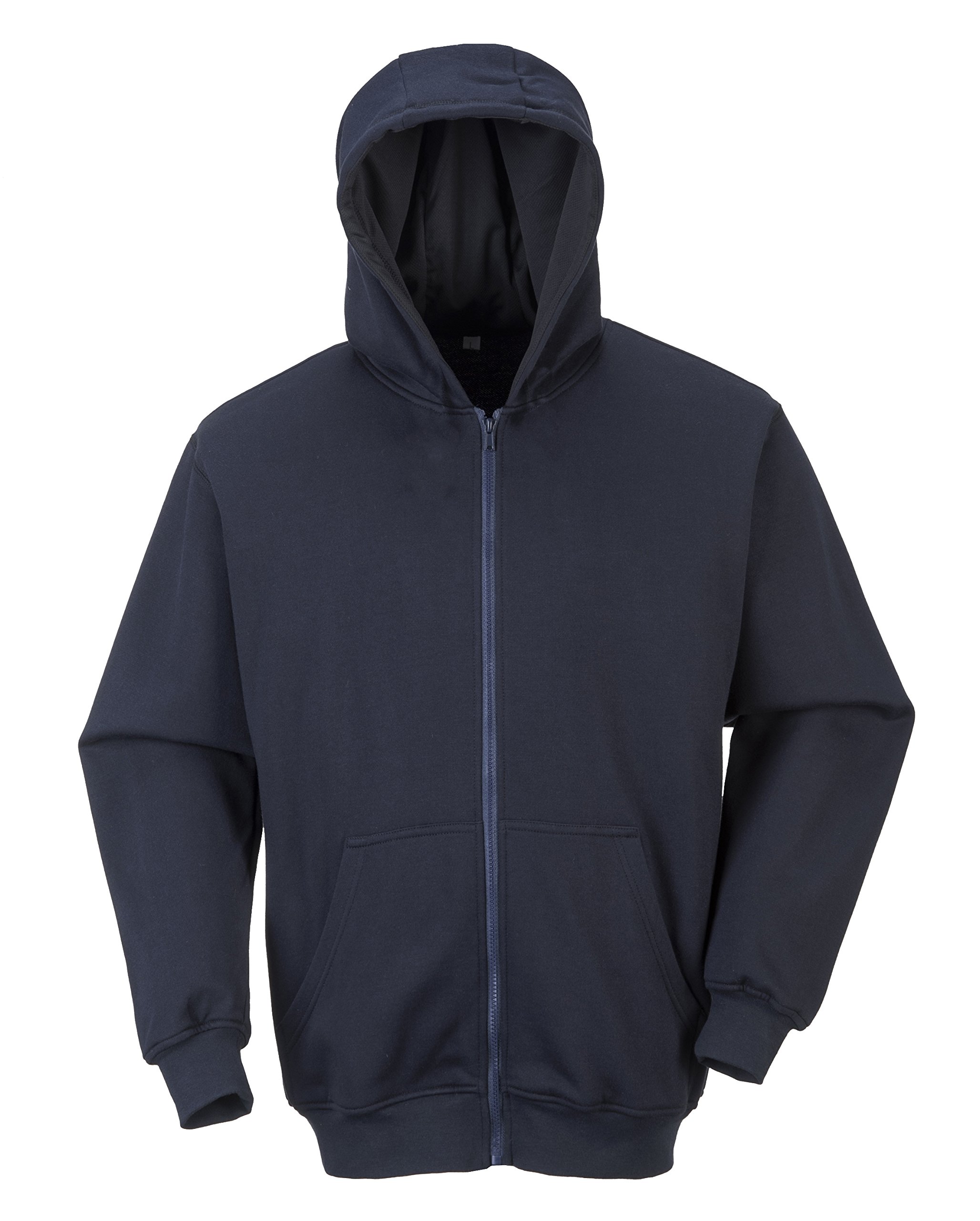 Portwest Men's Hoodie - Lightweight Fleece Pullover for Outdoor & Casual Wear | Warm & Comfortable Zip-Up Jacket for Hiking, Gym, and Everyday Use
