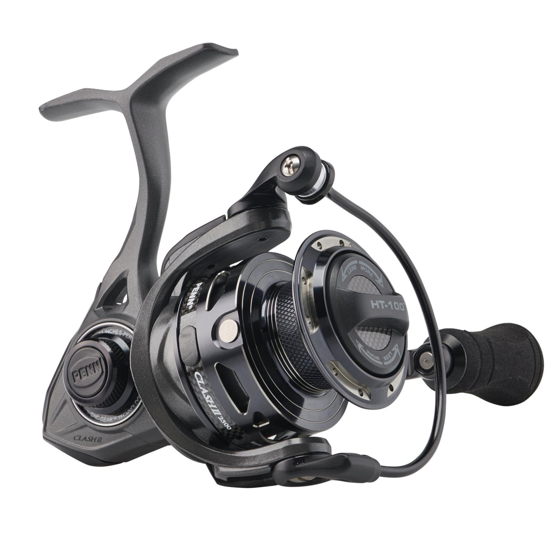Penn Clash II Spinning Reel - Lightweight Saltwater Fishing Reel for Shore & Kayak - Ideal for Bass, Pollack, Cod, Wrasse - Perfect for Lure Fishing in Ocean & Coastal Waters