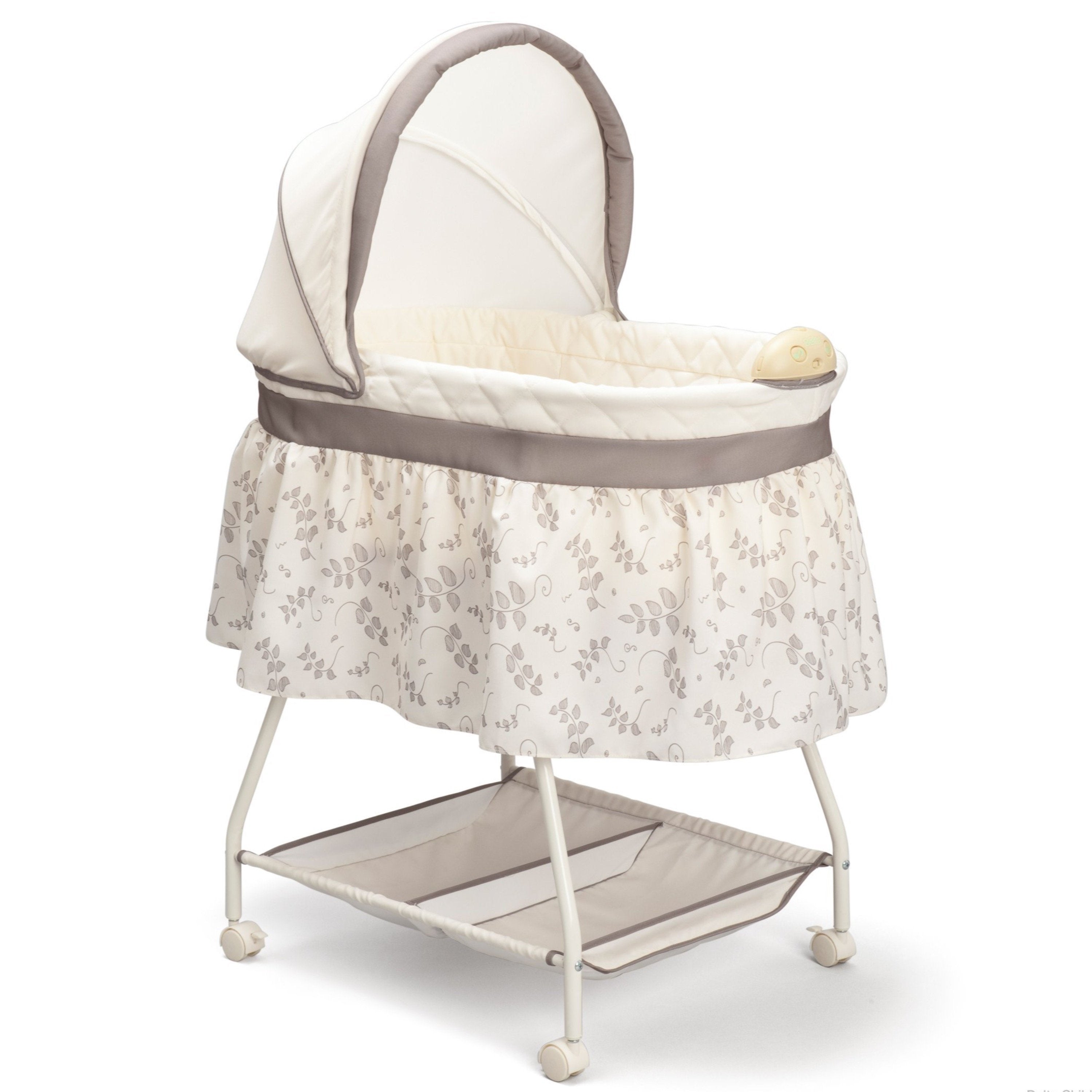 Premium Sweet Beginnings Baby Bassinet - Portable Crib for Newborns & Infants - Lightweight Nursery Bed for Home, Travel & Nursery Decor - Perfect for Bedside Sleeping & Room Sharing
