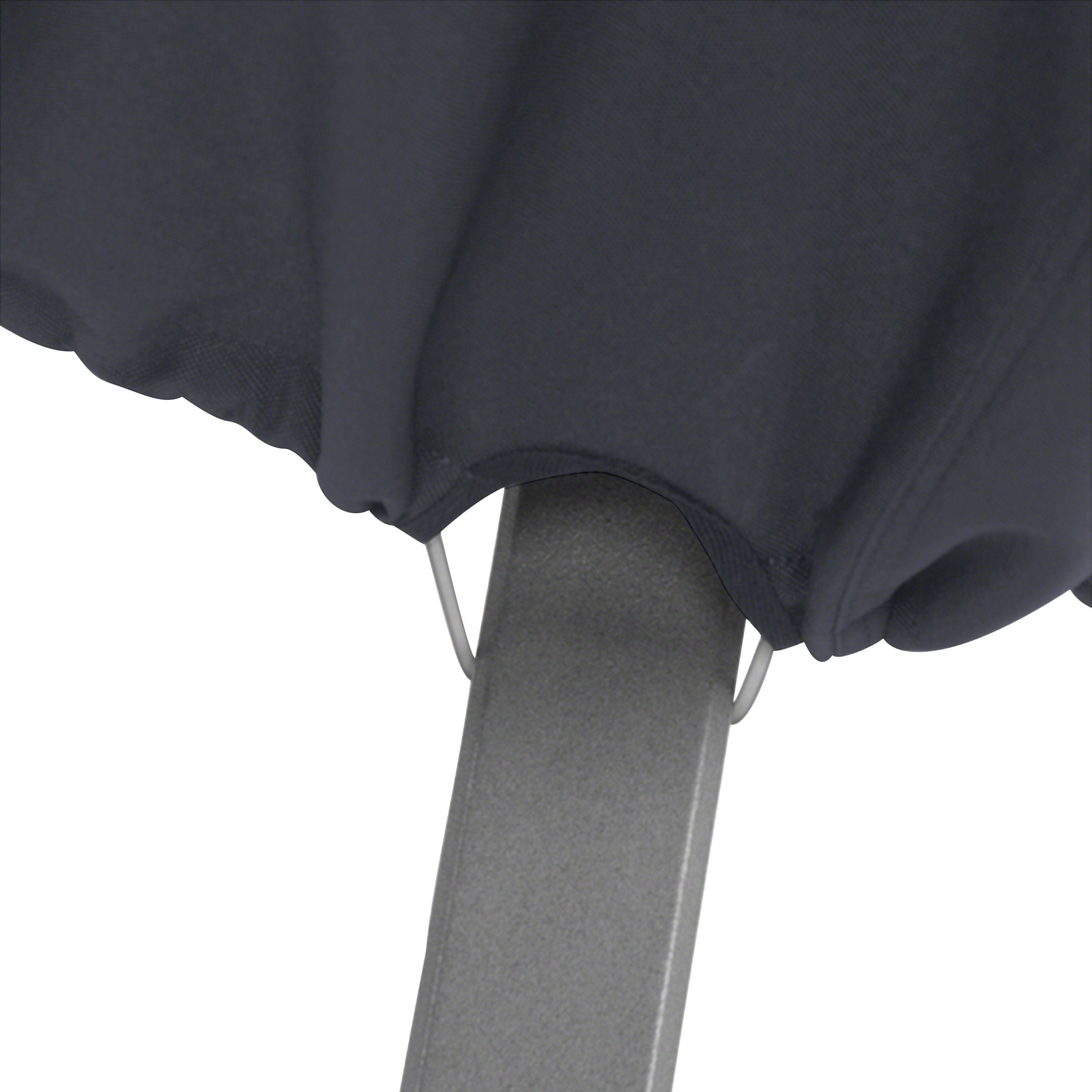 Classic Accessories 64 Inch Water-Resistant BBQ Grill Cover with Coiled Brush & Magnetic LED Light - Perfect for Outdoor Grilling and Backyard Barbecues
