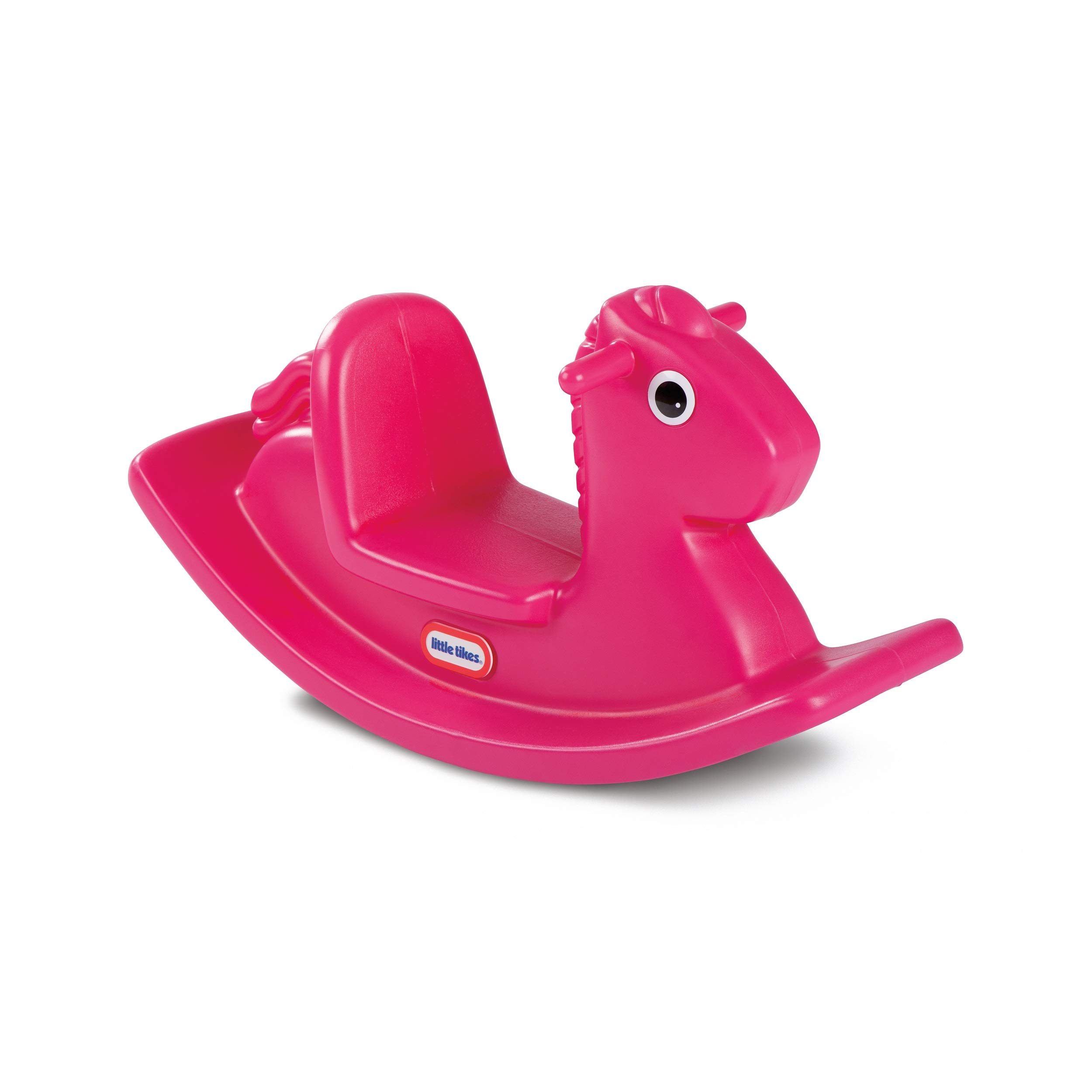Little Tikes Magenta Rocking Horse for Toddlers - Fun Indoor/Outdoor Ride-On Toy for Kids Ages 1-3 Years Old - Perfect for Playrooms, Backyards & Birthday Gifts