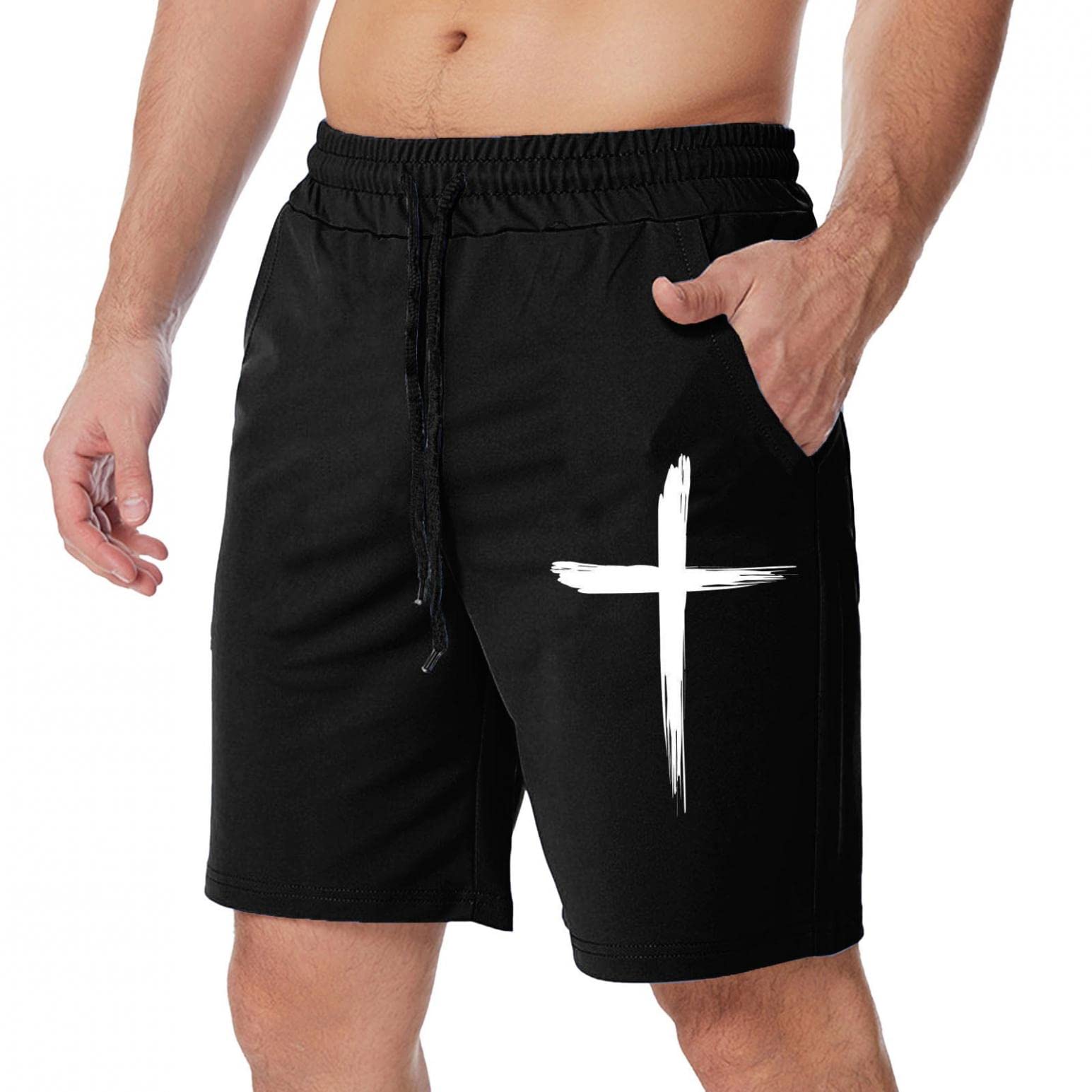 Men's Running Shorts with Pockets - Quick Dry Athletic Workout Shorts for Gym & Training | Lightweight Comfort for Jogging, Fitness & Outdoor Activities