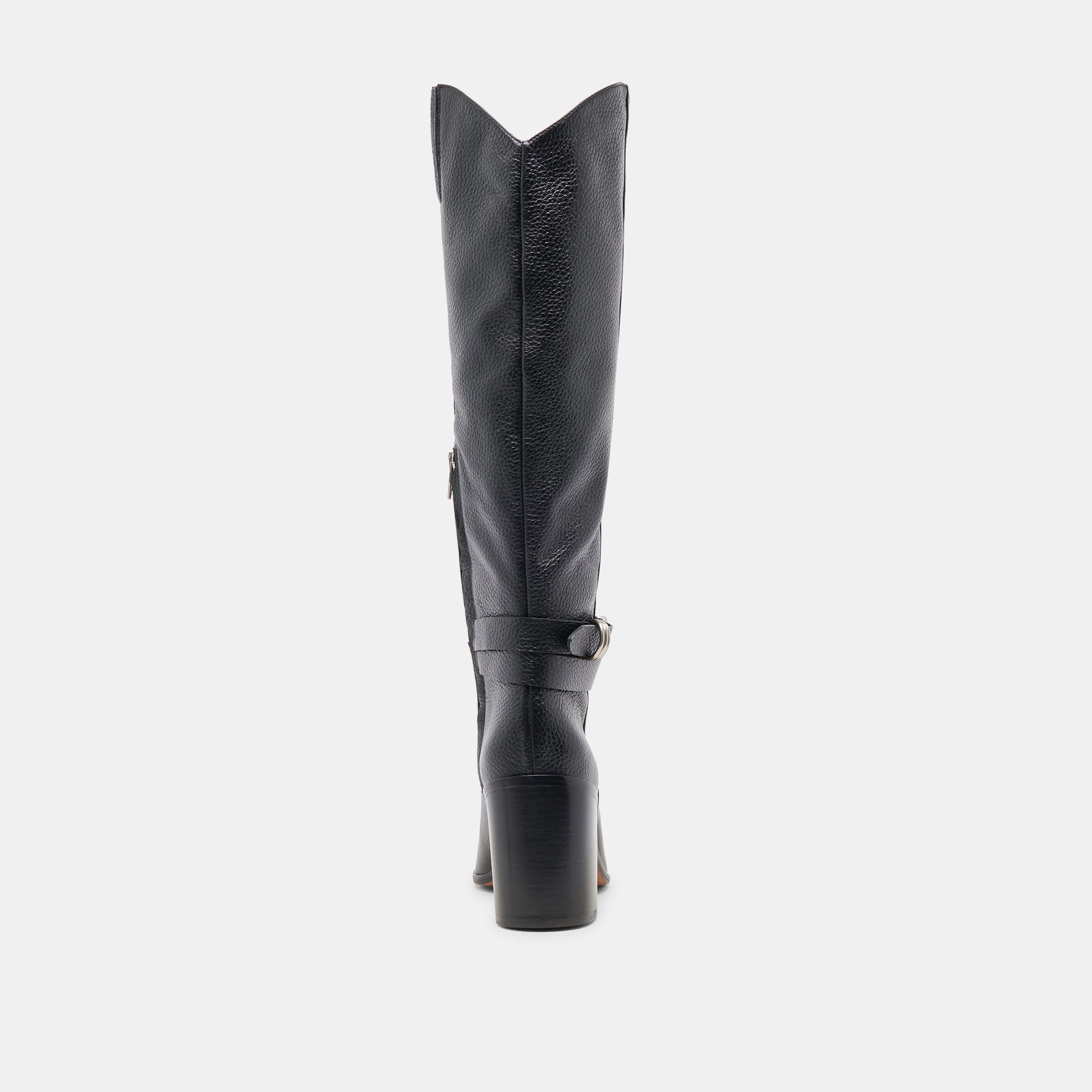 TYRONE Black Leather Boots for Men - Stylish & Durable Footwear for Work, Outdoor & Casual Wear