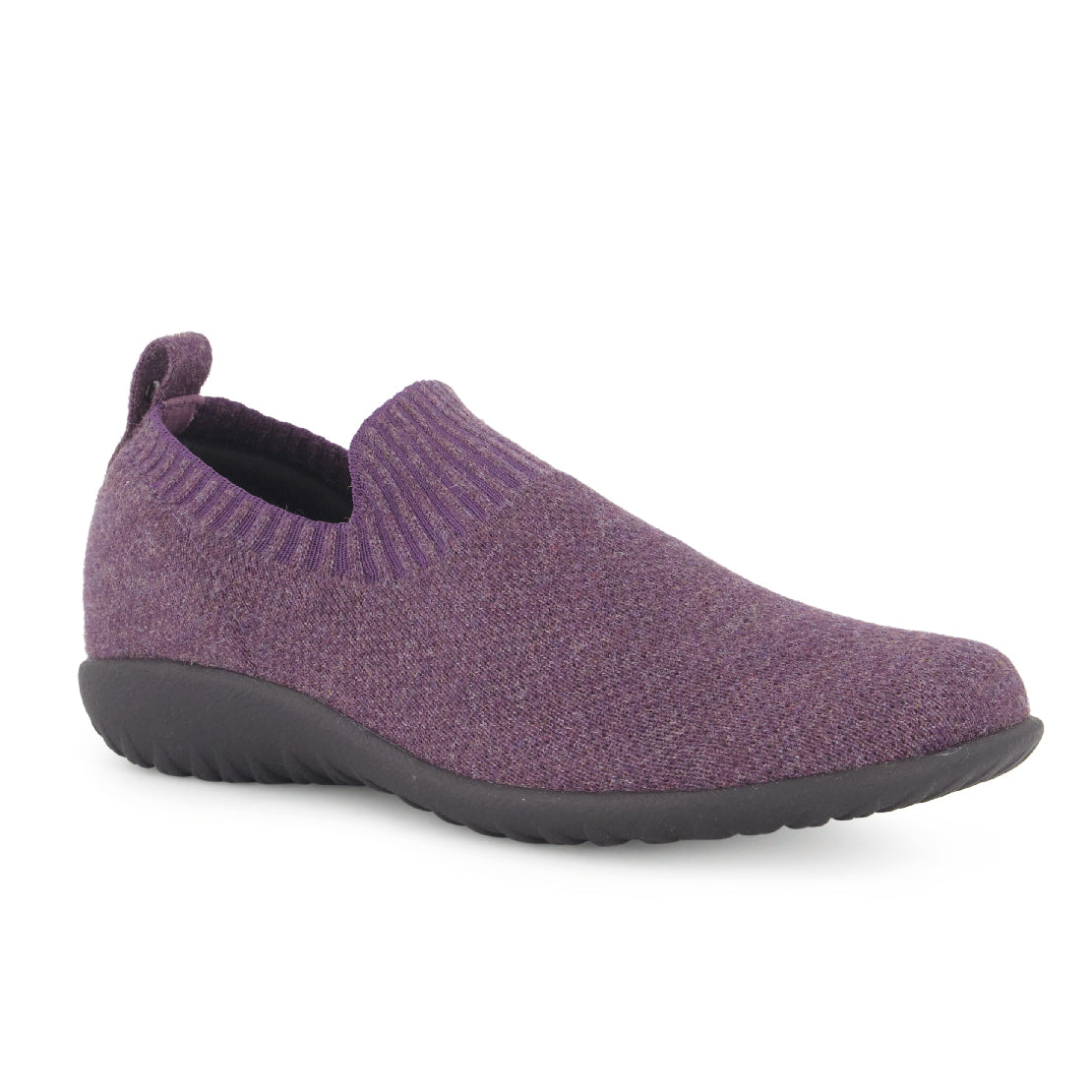 PEACOCK/PURPLE KNIT