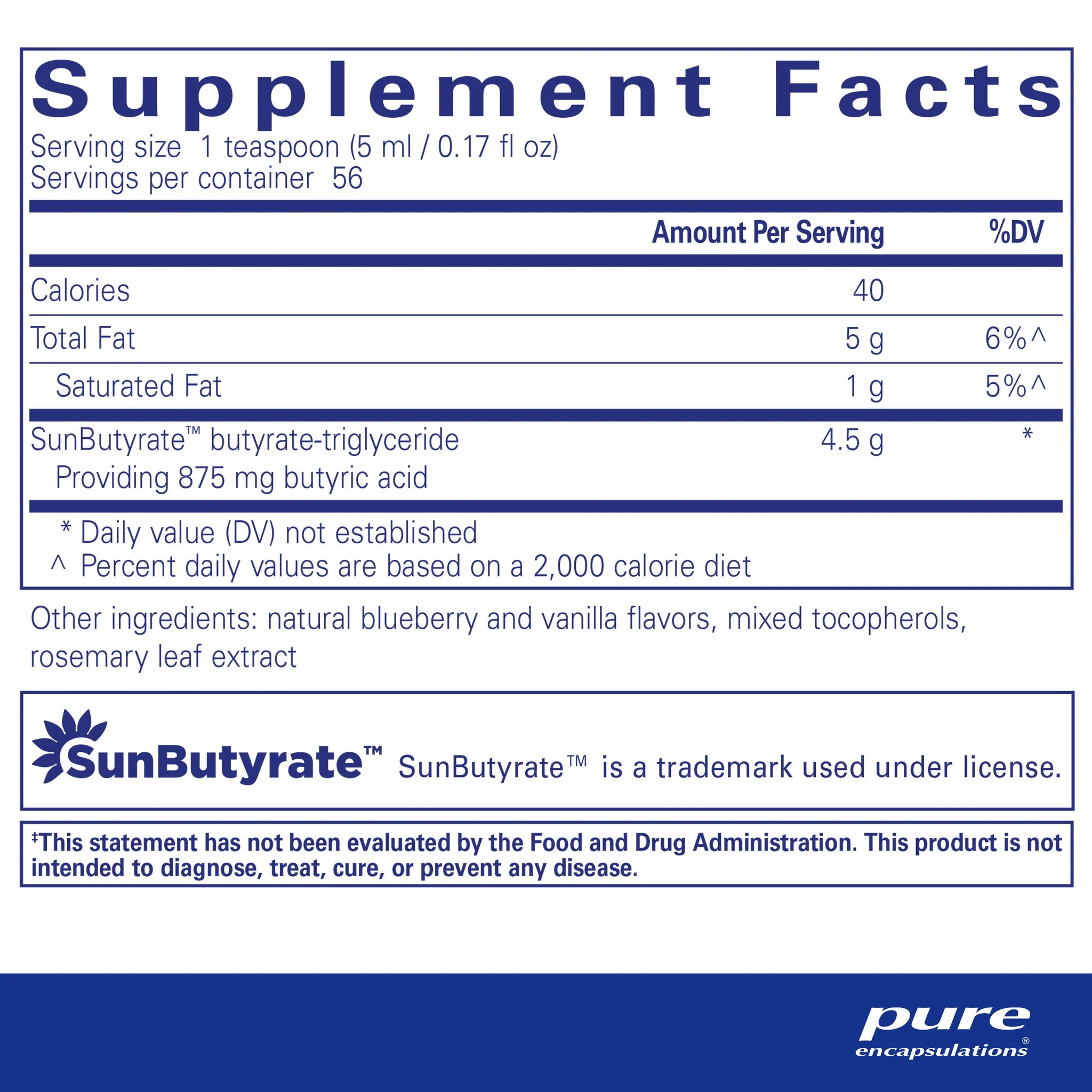 SunButyrate™ TG Liquid - Premium Butyrate Supplement for Gut Health & Digestion Support - Ideal for Keto, Paleo & Low-Carb Diets