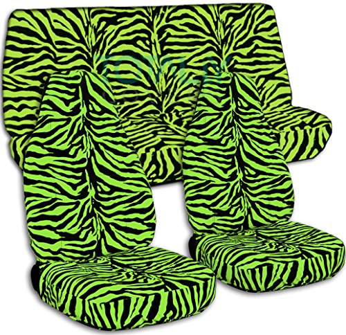 Lime Green Zebra
