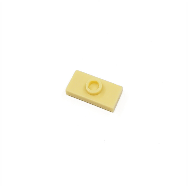 50 pcs 1x2 Hole Plates MOC Bricks 3794 - Compatible with Major Building Blocks for Creative DIY Models and Miniature Scenes