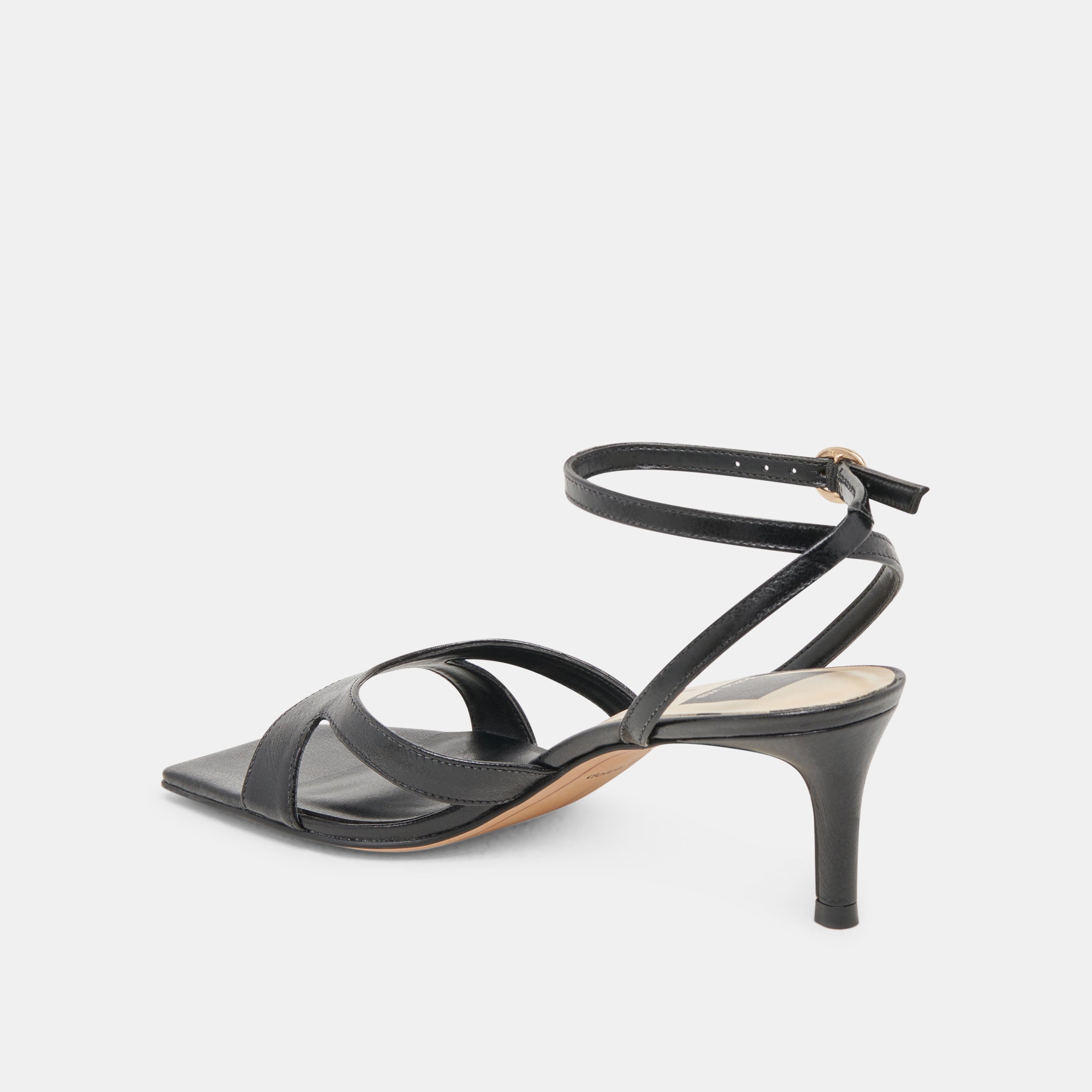 BECKI Women's Wide Heels - Midnight Crinkle Patent Leather Chunky Heels for Comfort & Style | Perfect for Office, Parties & Evening Events