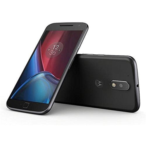Unlocked Motorola Moto G4 Smartphone - 16GB Storage, Dual SIM, Black | Perfect for Travelers & International Students