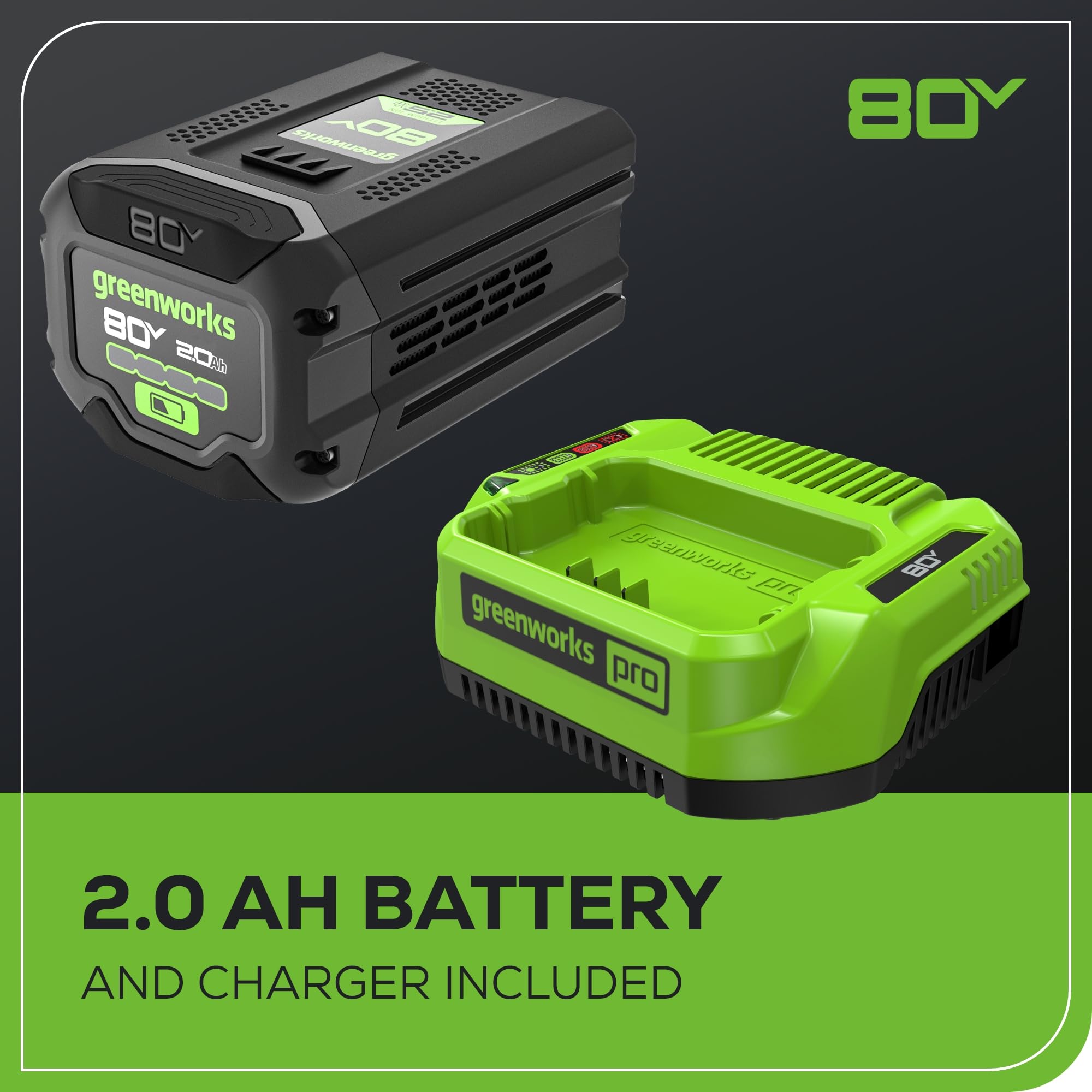 Greenworks 80V 10