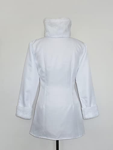 Fate/Zero Irisviel von Einzbern Winter Cosplay Costume for Women - Anime Lingerie Dress with Cape & Gloves (Size S) | Perfect for Halloween, Conventions & Themed Parties