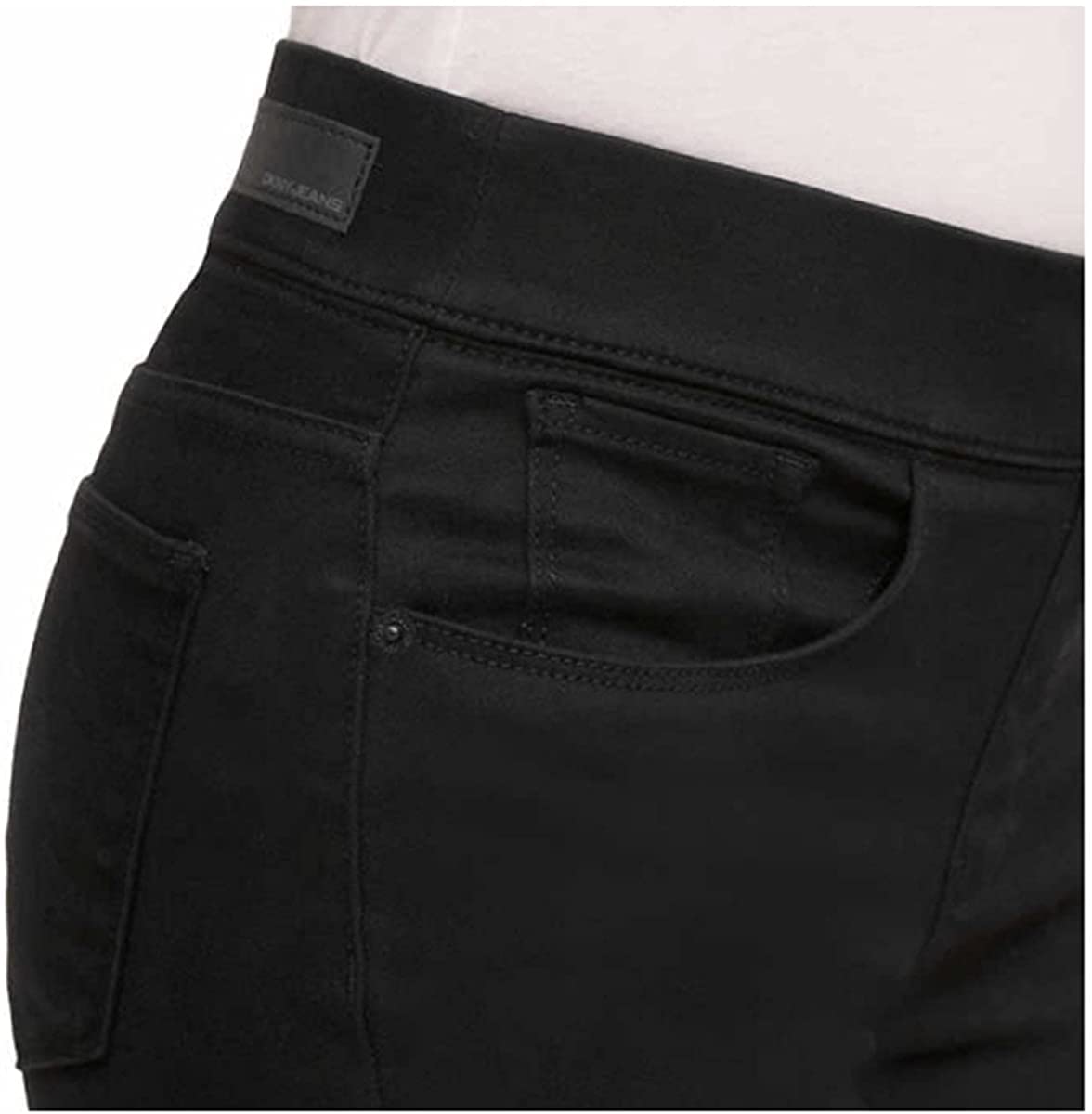 DKNY Jeans Women's Comfort Stretch Pull-On Bermuda Shorts - Medium Wash Denim Shorts for Women - Size Small - Perfect for Casual Wear, Summer Outfits & Beach Vacations