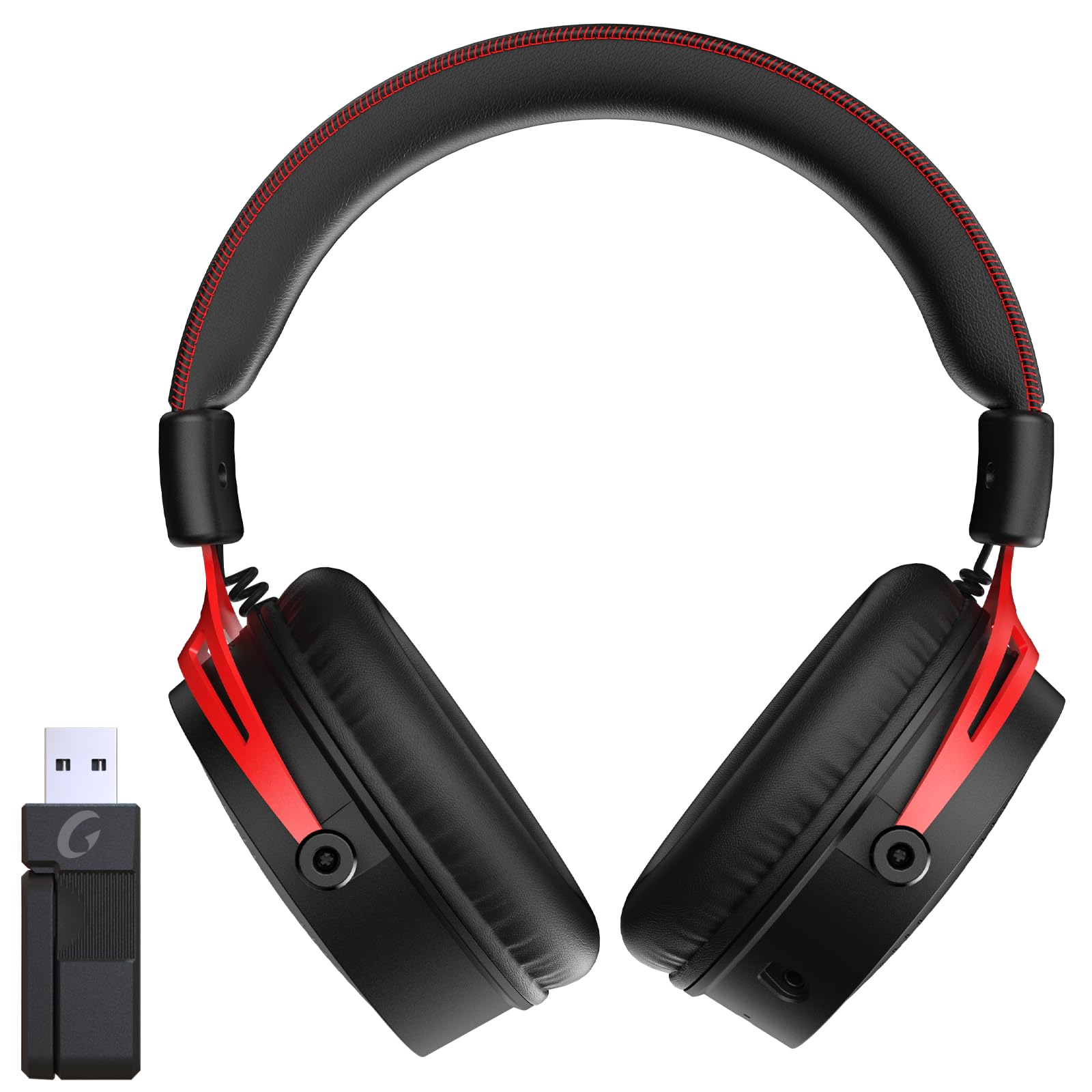 2.4GHz Wireless Gaming Headset for PS5/PS4/PC - Noise Cancelling Mic, Surround Sound, 30H Battery Life - Perfect for Competitive Gaming & Late Night Sessions