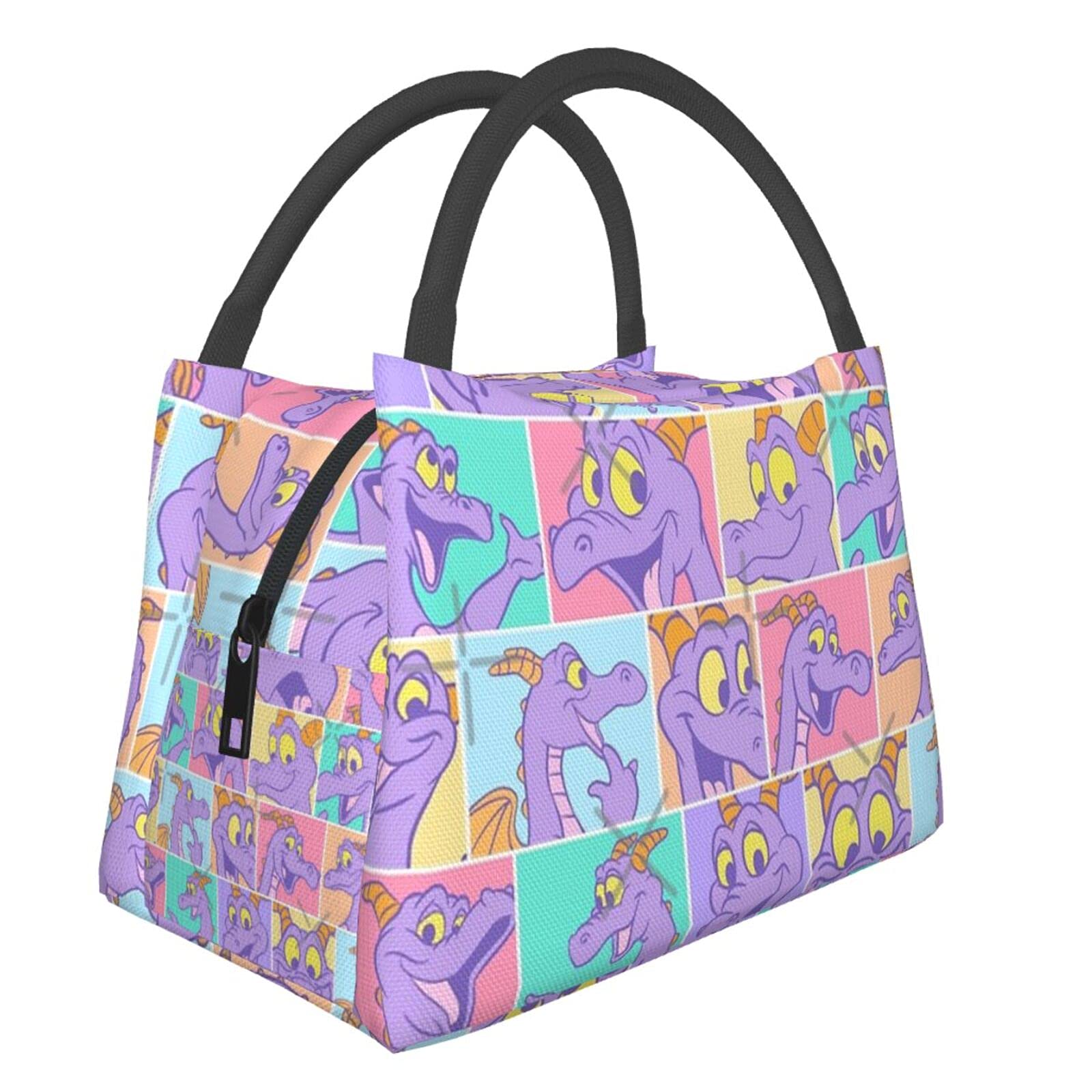 JIYINJI Insulated Lunch Bag - Reusable Cooler Bag for Picnics, Work, School & Outdoor Activities | Leak-Proof Food Container with Liner