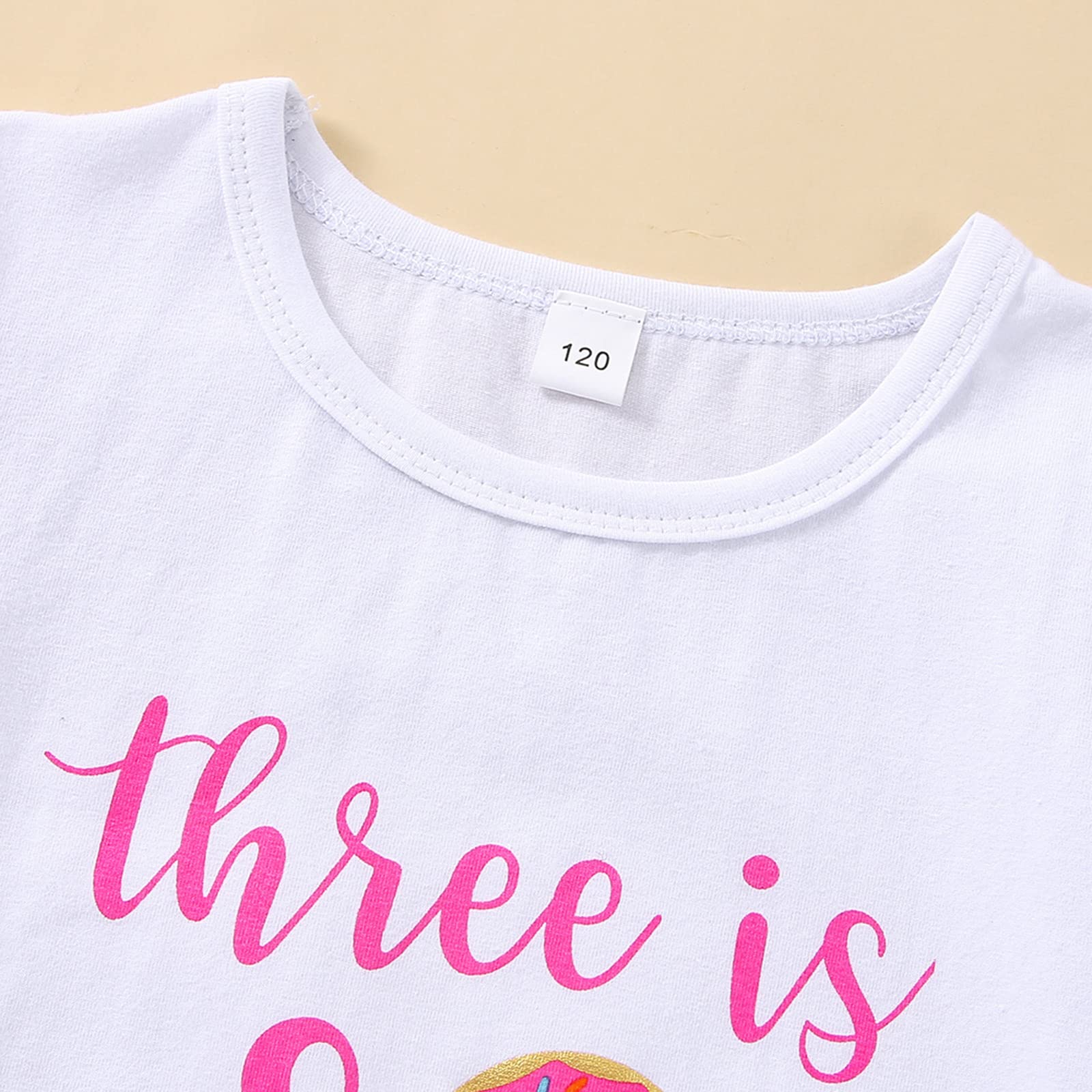 Newborn Baby Girls Pink Striped Tutu Dress & Headband 2Pcs Set - First Birthday Outfit, Casual Donut Print Skirt for Photoshoot, Party, and Special Occasions