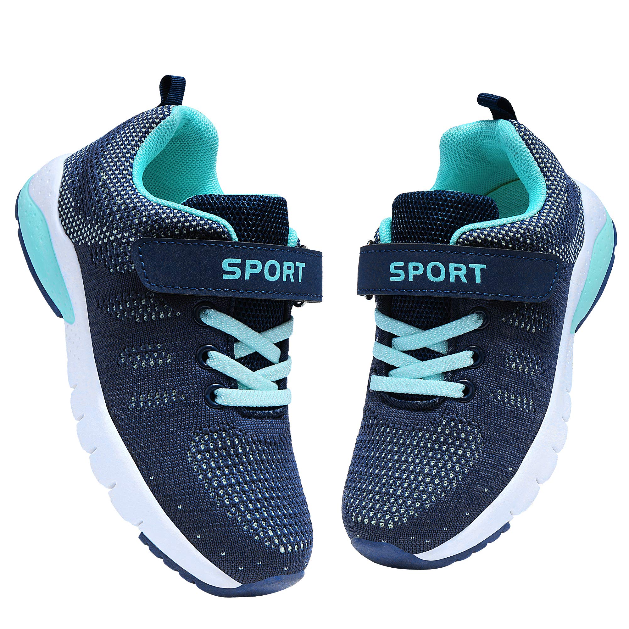 MAYZERO Kids Tennis Shoes - Breathable Lightweight Running & Walking Sneakers for Boys and Girls - Perfect for Sports, Gym Class & Everyday Play