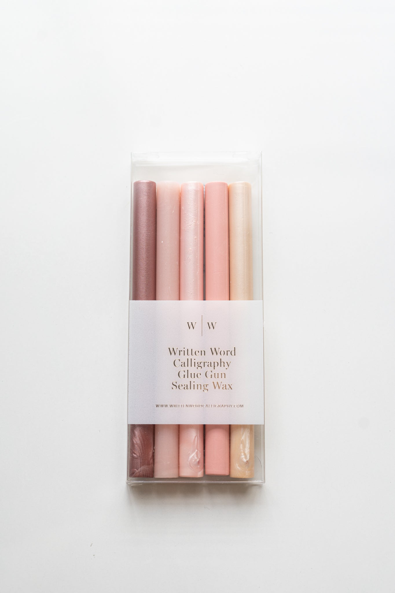 Premium Afternoon Rosé Sealing Wax Sticks (5-Pack) - Perfect for Wedding Invitations, Gift Wrapping & DIY Craft Projects