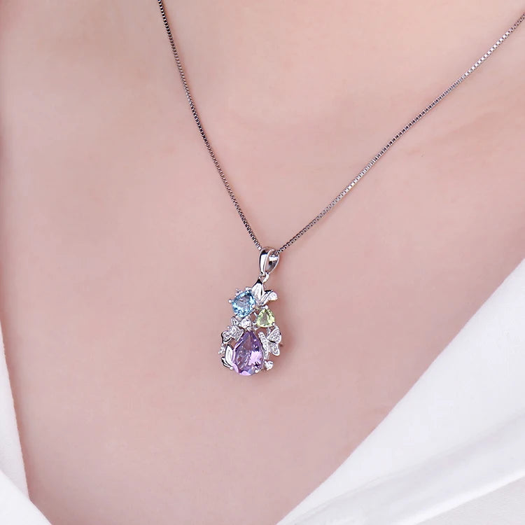 Natural Green Diopside Flower Gemstone - Healing Crystal for Jewelry Making, Meditation & Spiritual Growth | Perfect for Necklaces, Rings & Home Decor
