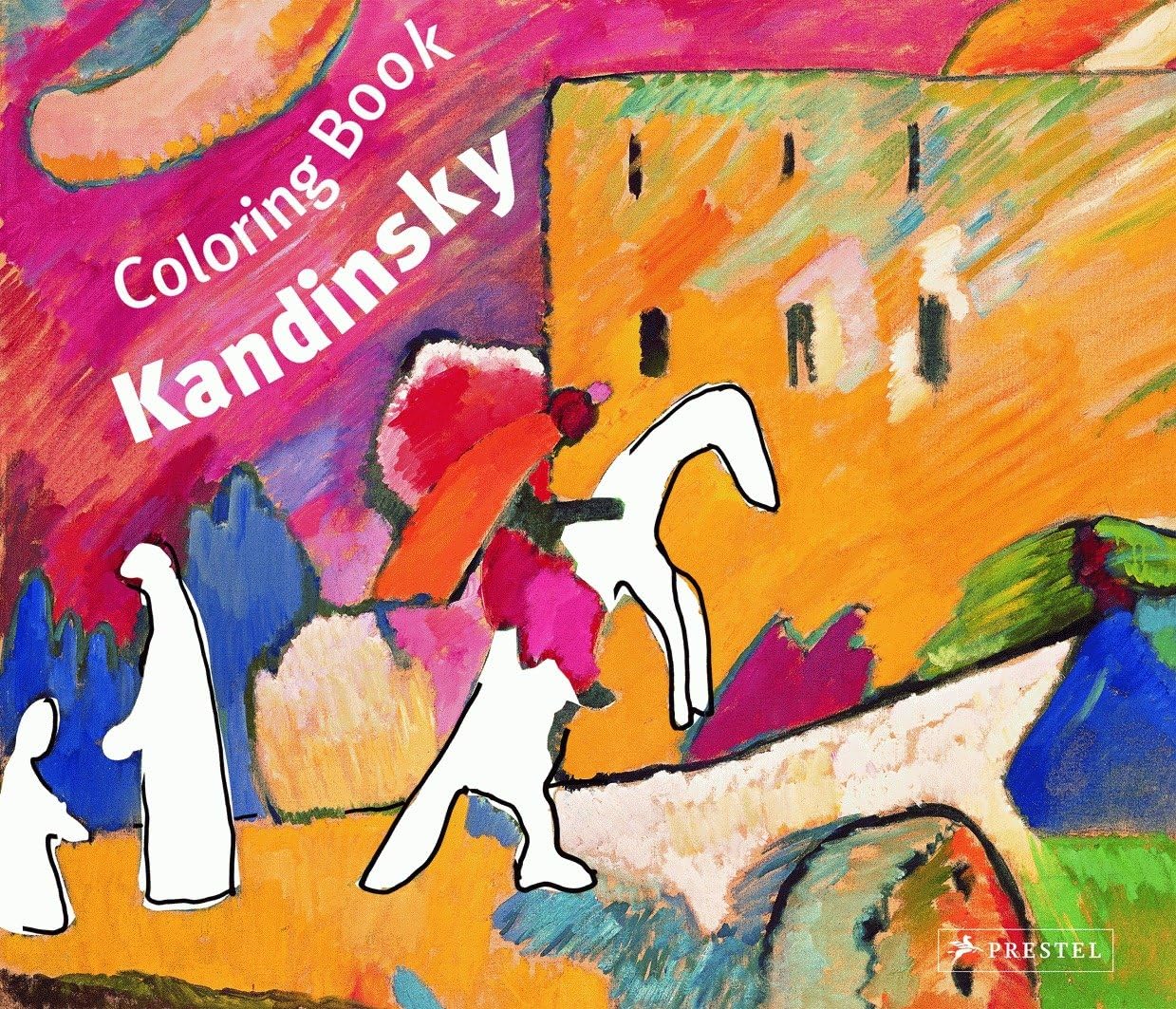 Kandinsky Coloring Book for Adults - Stress Relief Art Therapy