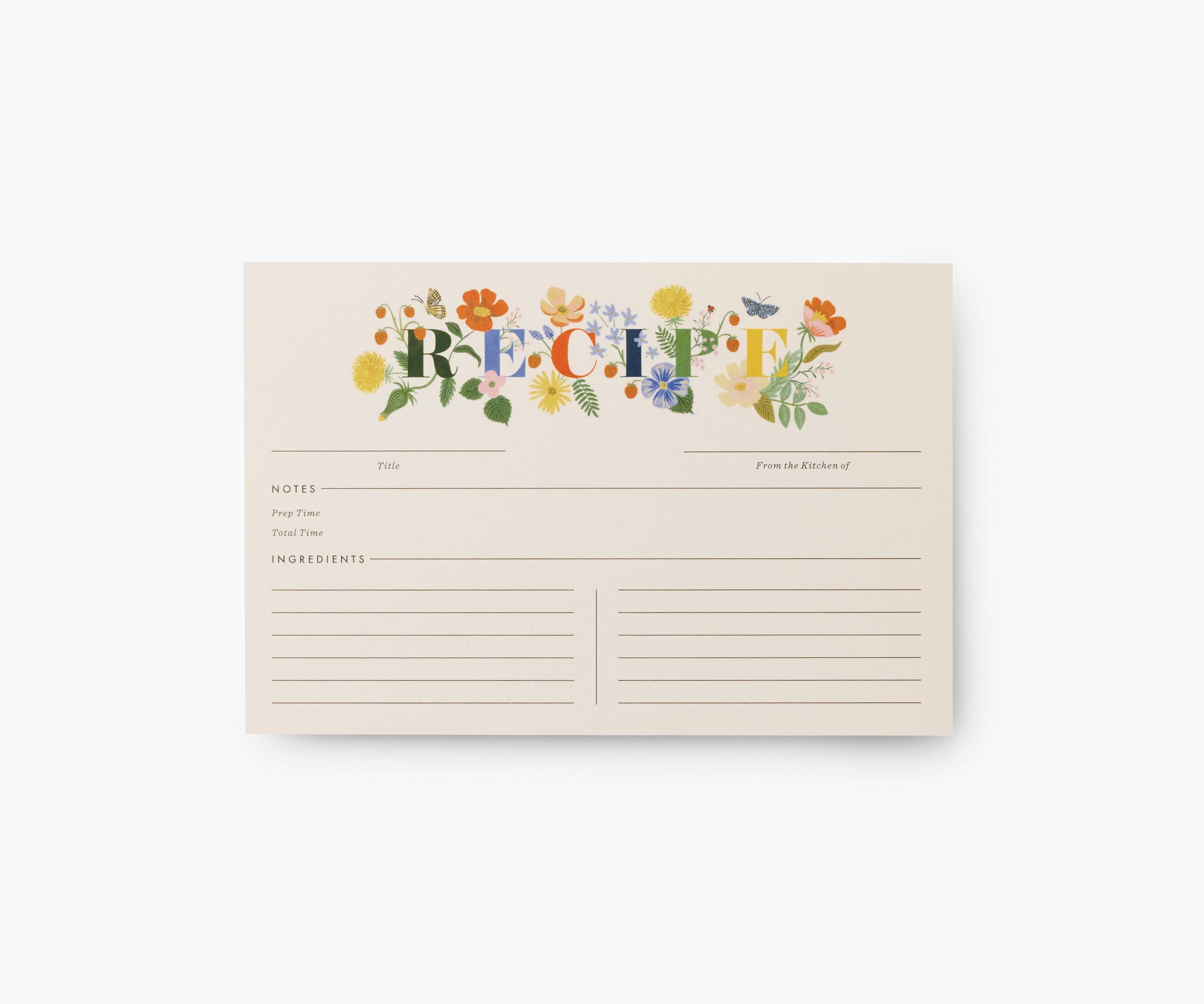 Mayfair Recipe Card Set - Premium Blank Recipe Cards for Writing & Organizing - Perfect for Home Cooks, Chefs & Food Enthusiasts - Great for Kitchen, Gifts & Recipe Collections