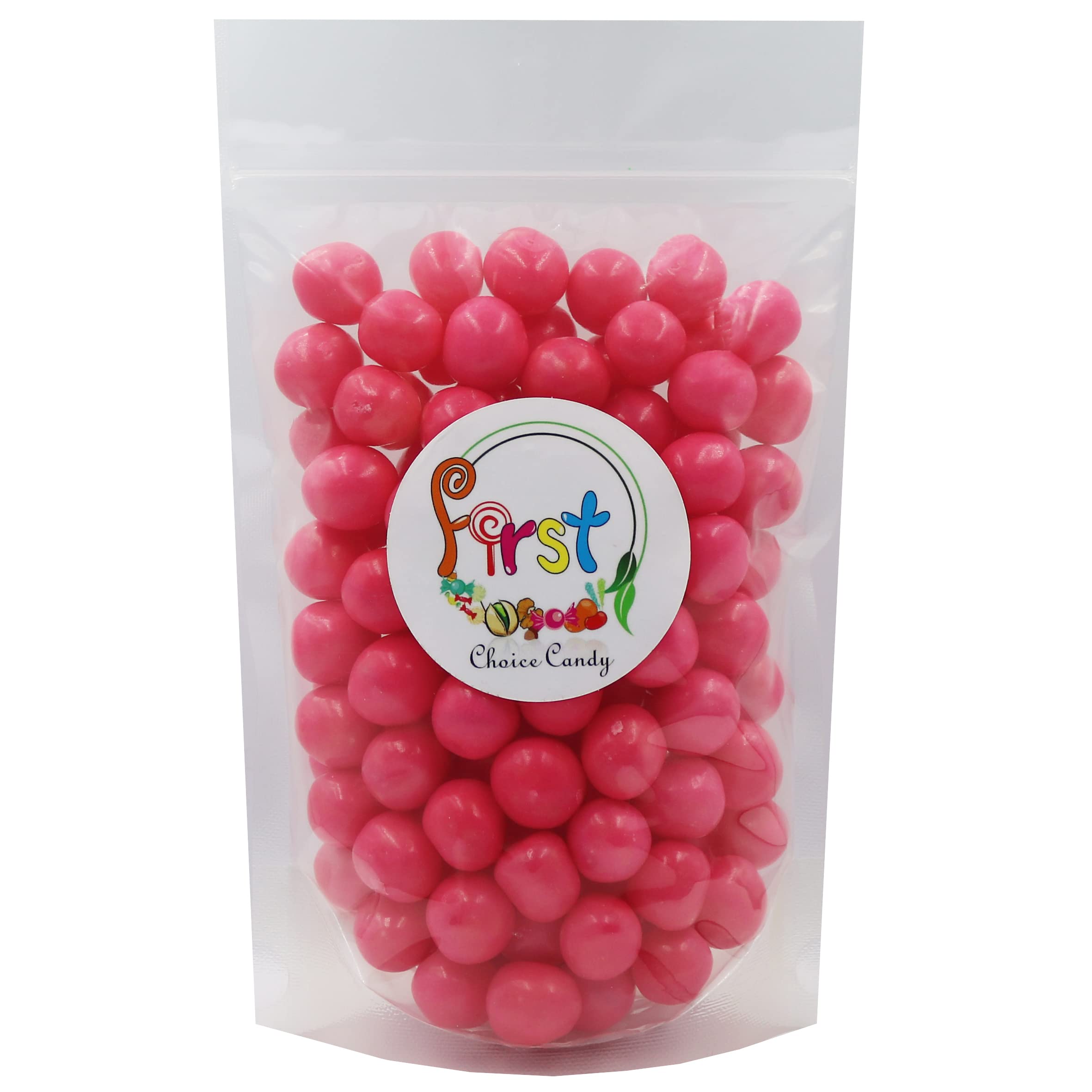 Sour Chewy Fruit Candy Balls - Pink Grapefruit Flavor, 5 Pound Bulk Bag | Sweet & Tangy Soft Candy for Parties, Snacks, Gifts & Movie Nights
