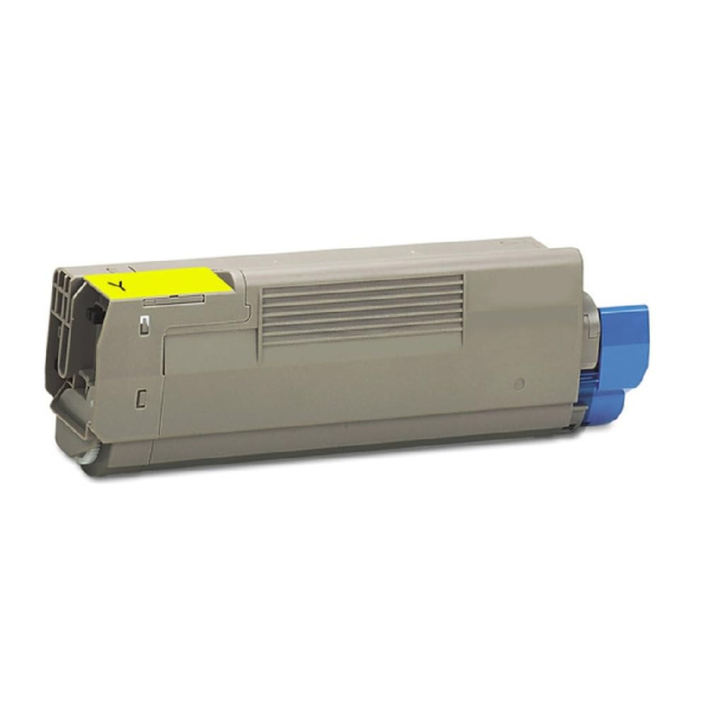 WOC Compatible Yellow Toner Cartridge Replacement for OKI-Okidata 46507601 - Works with C712 Printer - Perfect for Home & Office Printing Needs