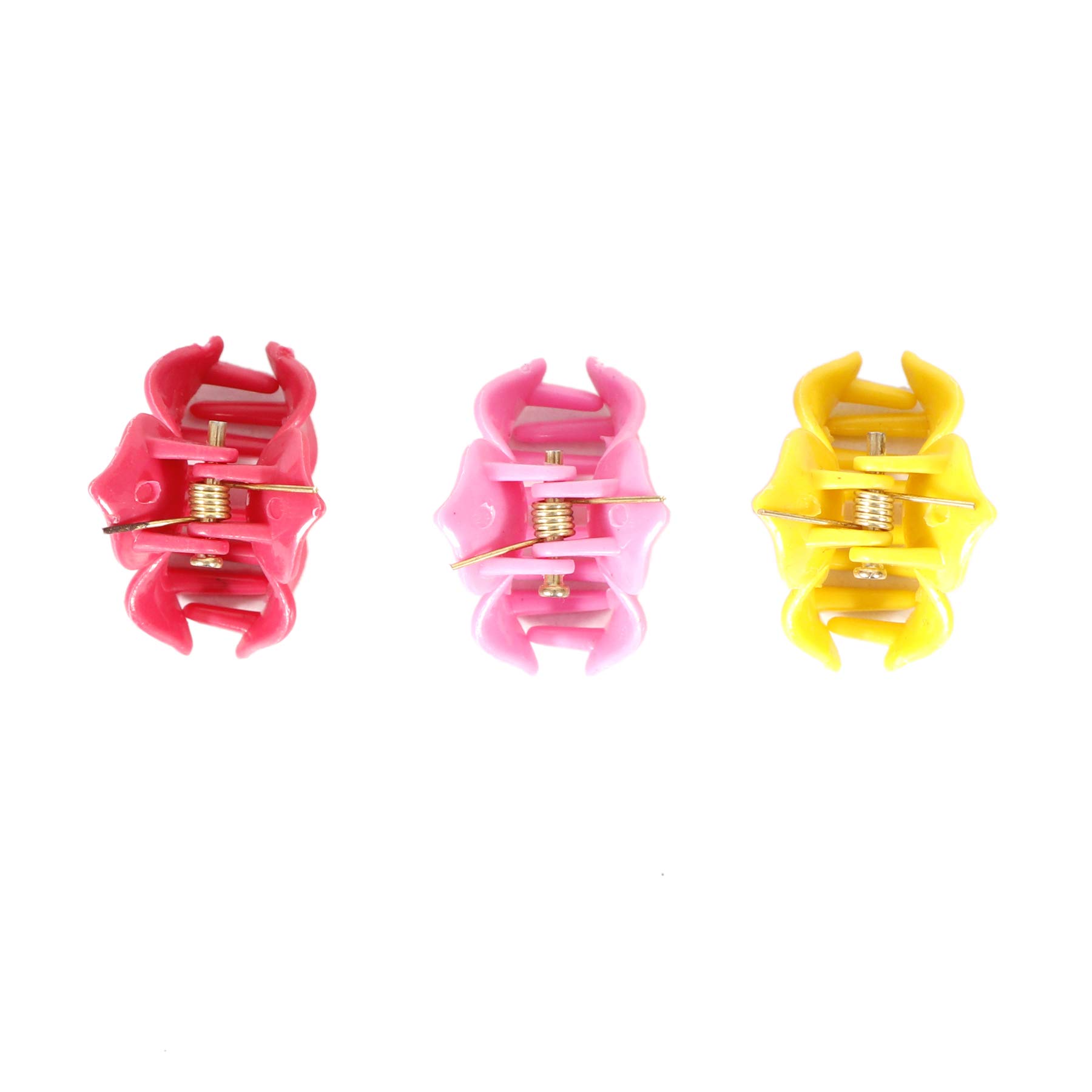 Honbon 36-Piece Multicolor Plastic Hair Clips for Girls - Hair Accessories for School, Parties & Everyday Styling